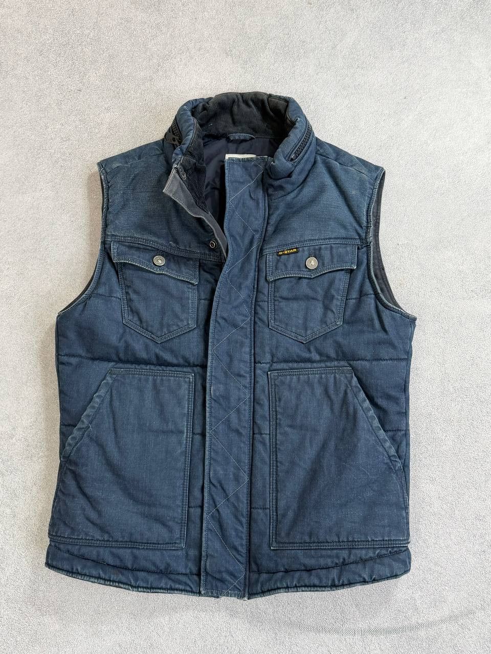 G-Star VTG G-star raw cargo multi-zip down puffer denim jacket y2k Size US M / EU 48-50 / 2 - 5 Thumbnail