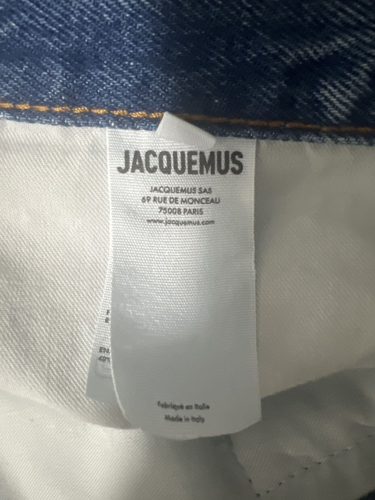 Jacquemus Jacquemus blue Les classiques Size US 33 - 6 Thumbnail