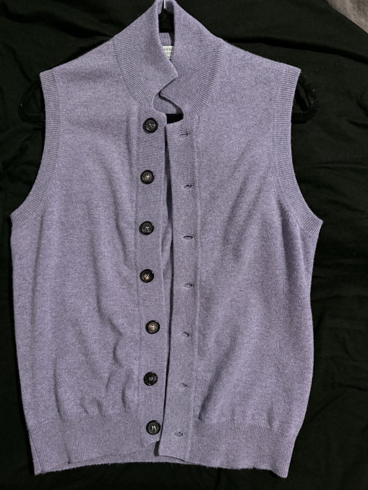 Brunello Cucinelli Brunello cucinelli Lilac vest Size US S / EU 44-46 / 1 - 1 Thumbnail