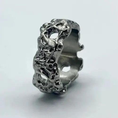 Jewelry Chiyuri x Maiko Textured Foiled Ring ( size 7-12 ) Size ONE SIZE - 4 Thumbnail