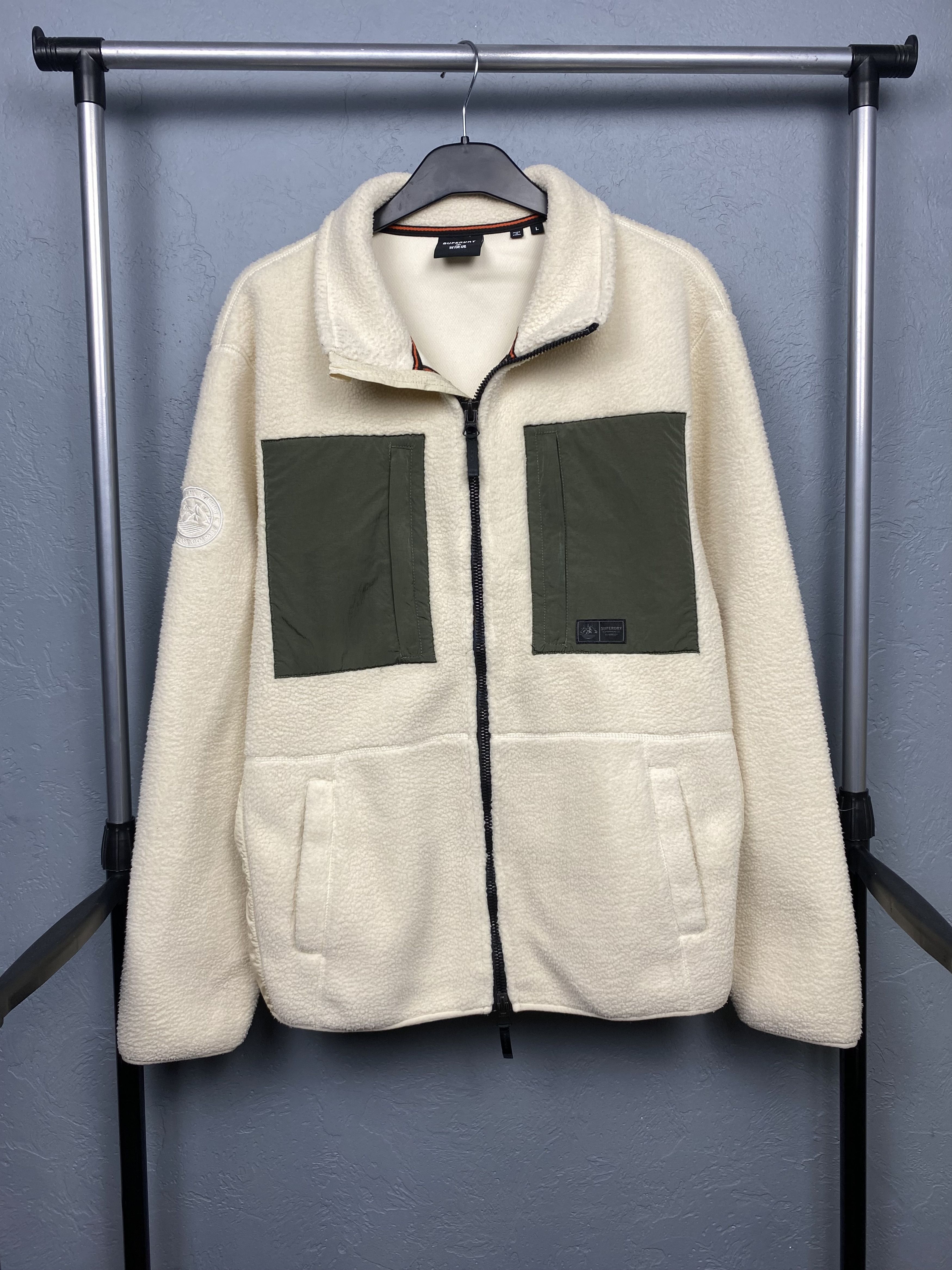 Superdry Superdry Everest Mens Teddy Fleece Jacket Size US L / EU 52-54 / 3 - 1 Thumbnail