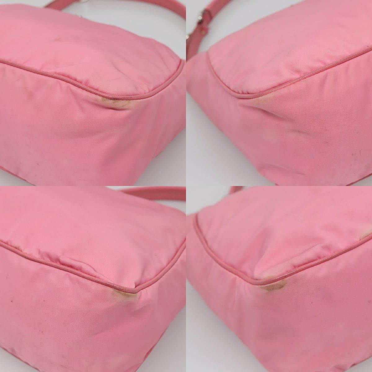 Prada PRADA Shoulder Bag Nylon Pink Silver Size ONE SIZE - 10 Thumbnail