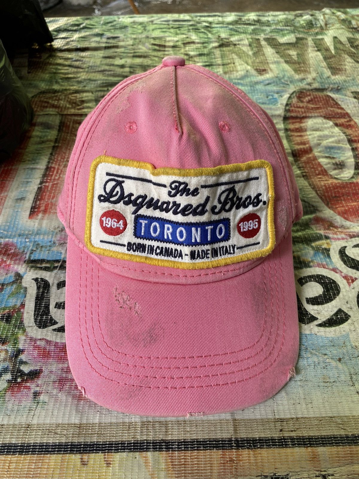 Dsquared2 Vintage dsquared2 toronto distressed hats Size ONE SIZE - 1 Thumbnail