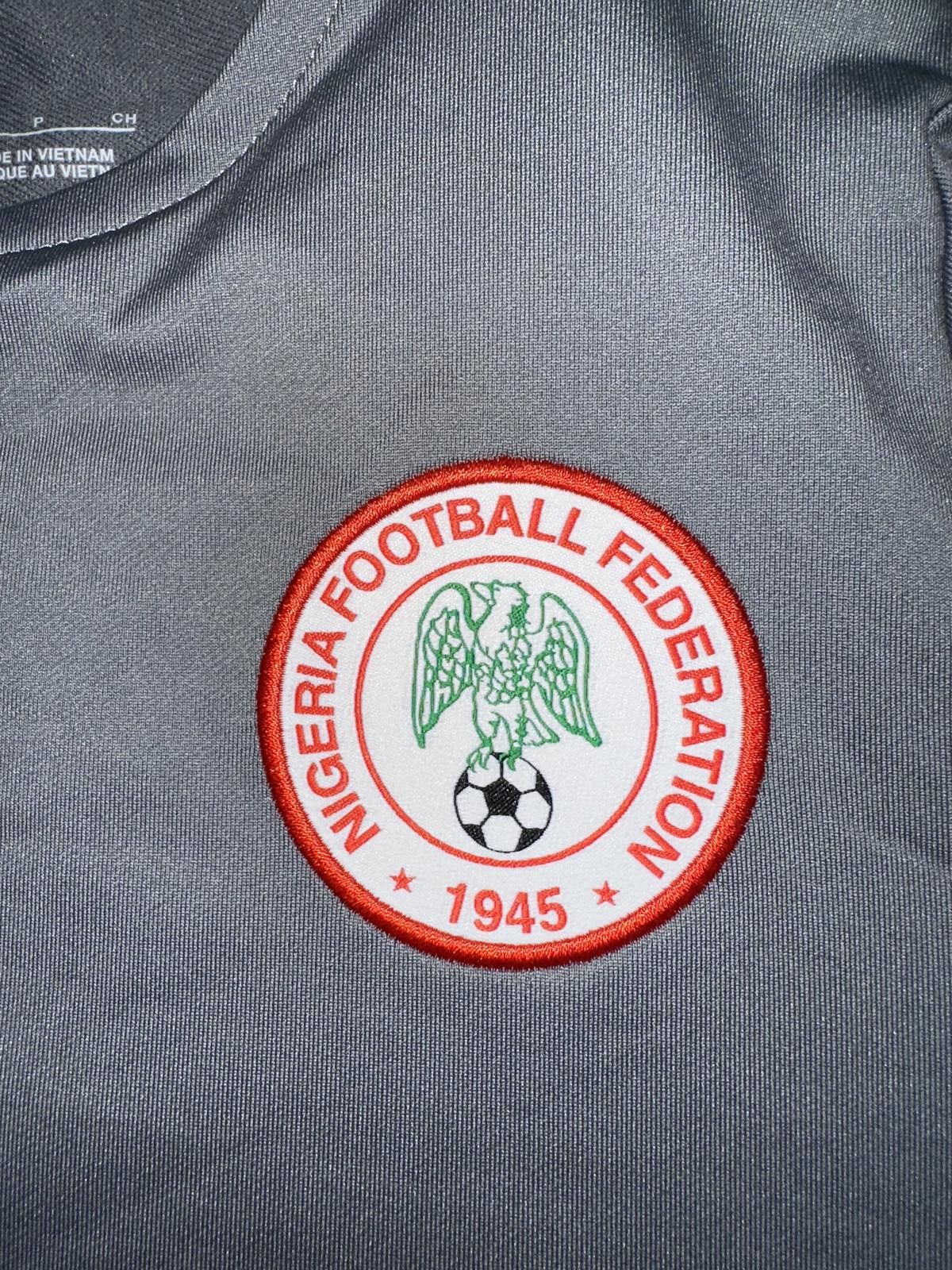 Nike Nike Nigeria Strike Dri-FIT Knit Soccer Drill Top Sample Size US L / EU 52-54 / 3 - 4 Thumbnail