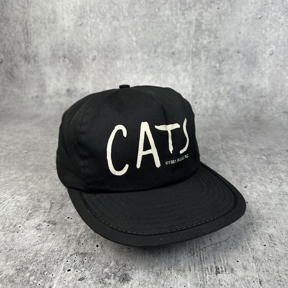 Vintage 80’s Cats Musical Hat Cap Baseball EuroCap Retro Memorabilia Size ONE SIZE - 1 Thumbnail