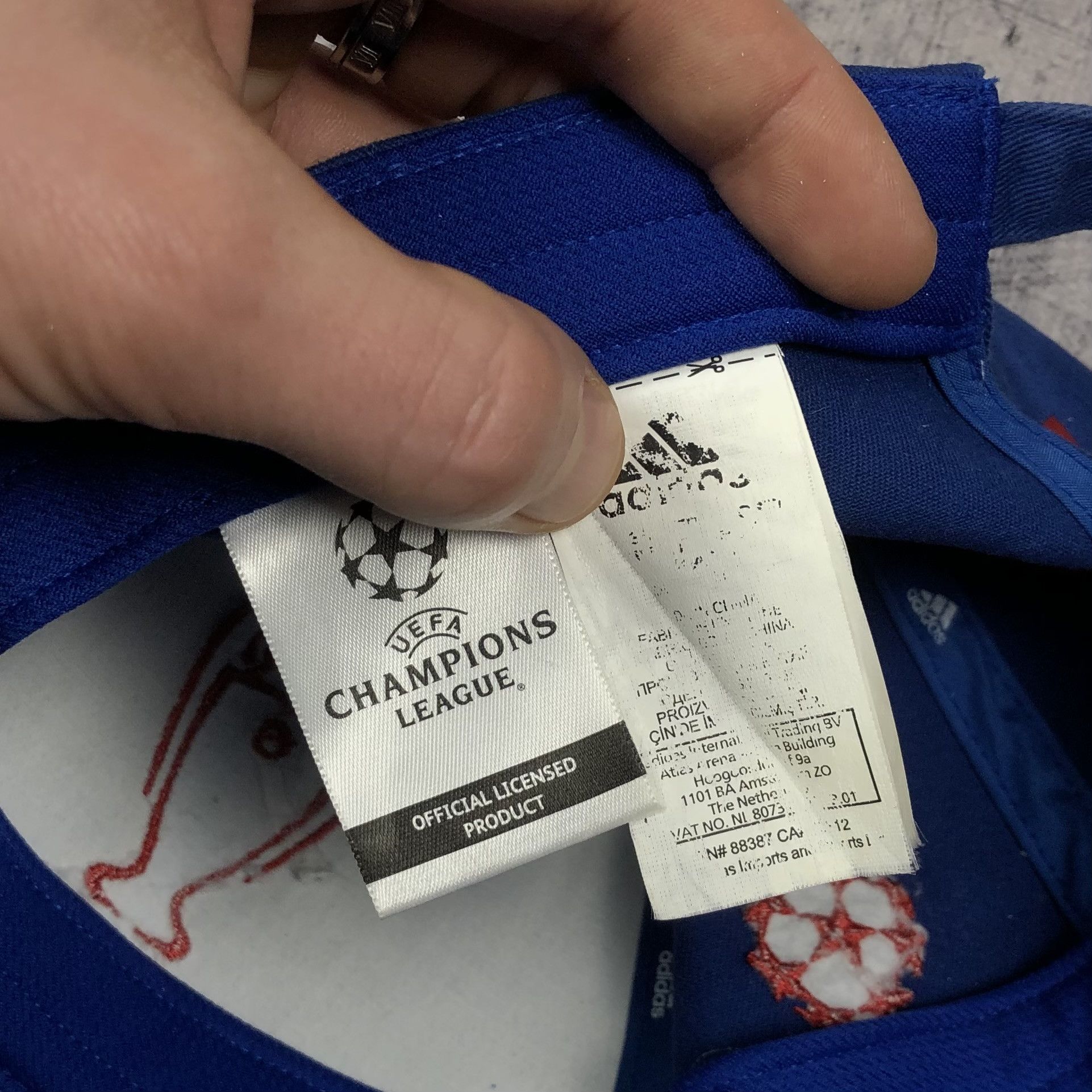 Adidas Adidas Final Cardiff 2017 Cap UEFA Champions League Size ONE SIZE - 9 Thumbnail