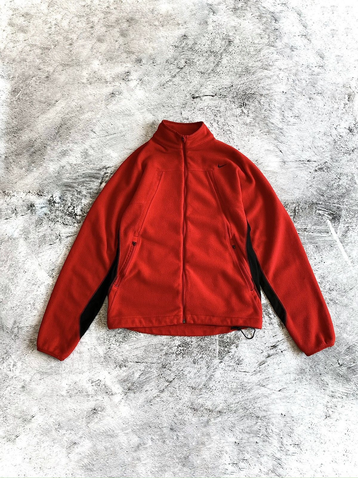 Nike × Vintage 🔥Vintage Y2K Nike red zip 🔥( M ) Size US M / EU 48-50 / 2 - 3 Thumbnail
