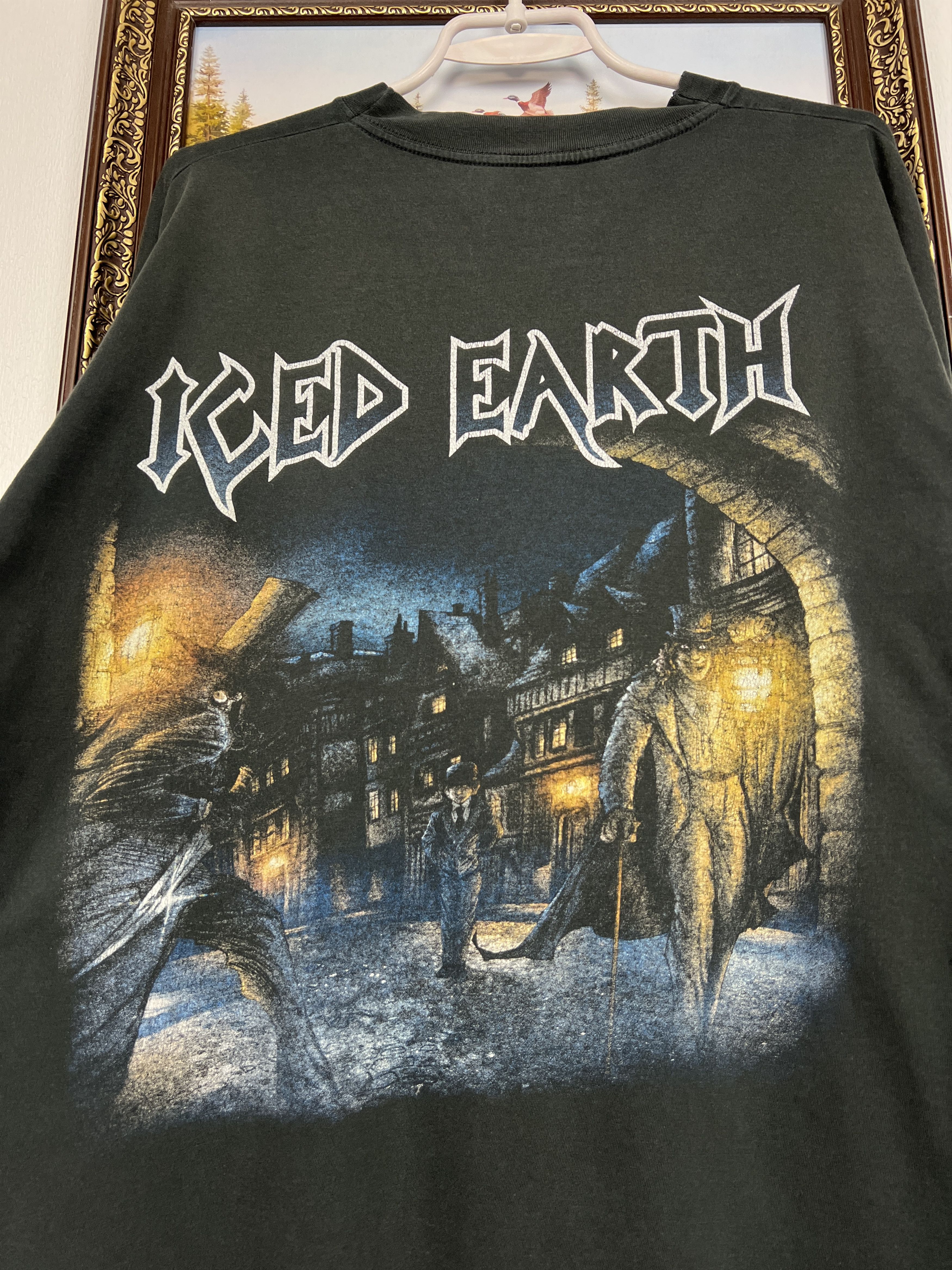 Vintage Vintage ICED EARTH Horror Show Shirt Band Tee Hype Size US M / EU 48-50 / 2 - 14 Thumbnail
