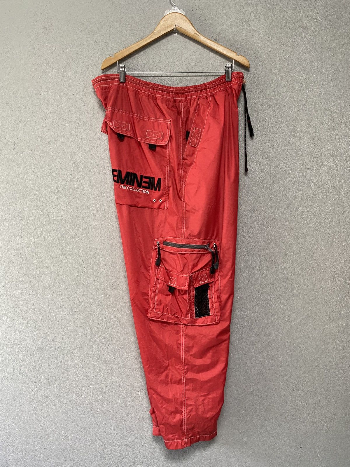 Eminem Eminem trackpants cargo pocket Y2k Hip hop style Size US 38 / EU 54 - 5 Thumbnail