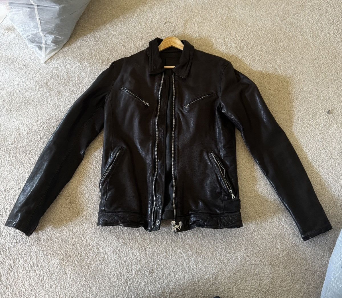 Isamu Katayama Backlash Isamu Katayama Backlash Buffalo Leather Jacket Size US XS / EU 42 / 0 - 2 Thumbnail