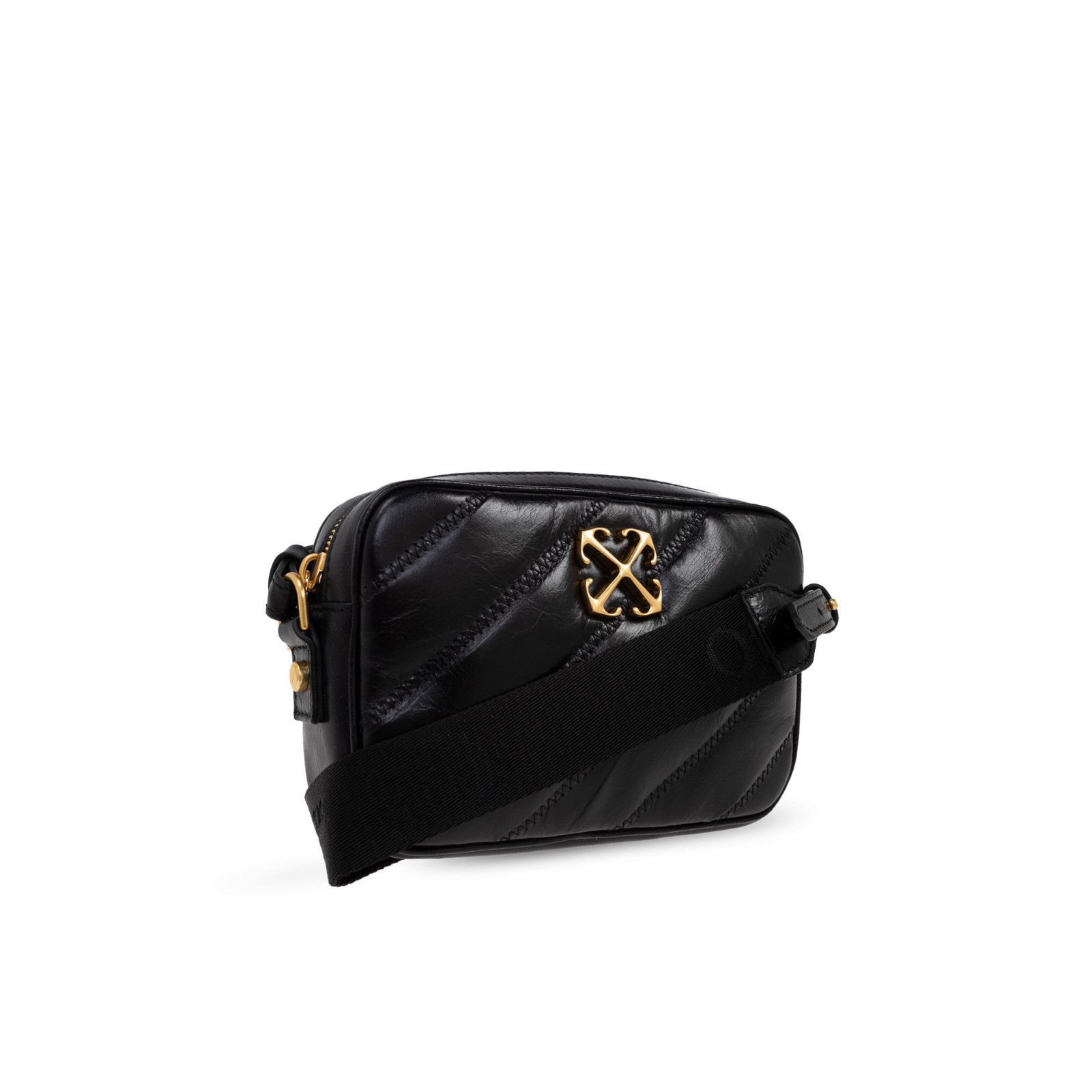Off-White OFF WHITE Black Leather Shoulder Bag New & Authentic Size ONE SIZE - 3 Thumbnail