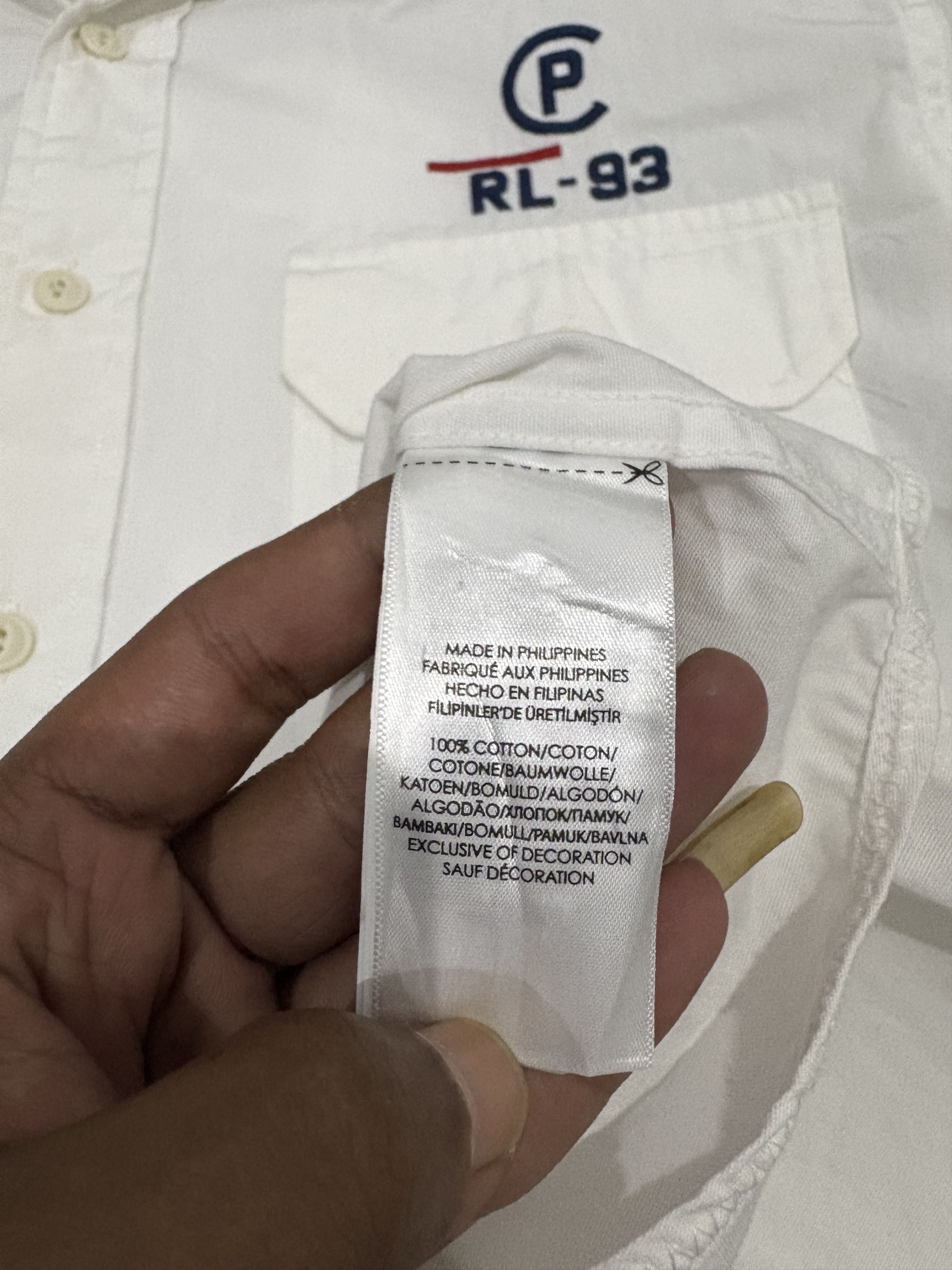 Polo Ralph Lauren Polo Ralph Laurent button up shirt Size US L / EU 52-54 / 3 - 5 Thumbnail