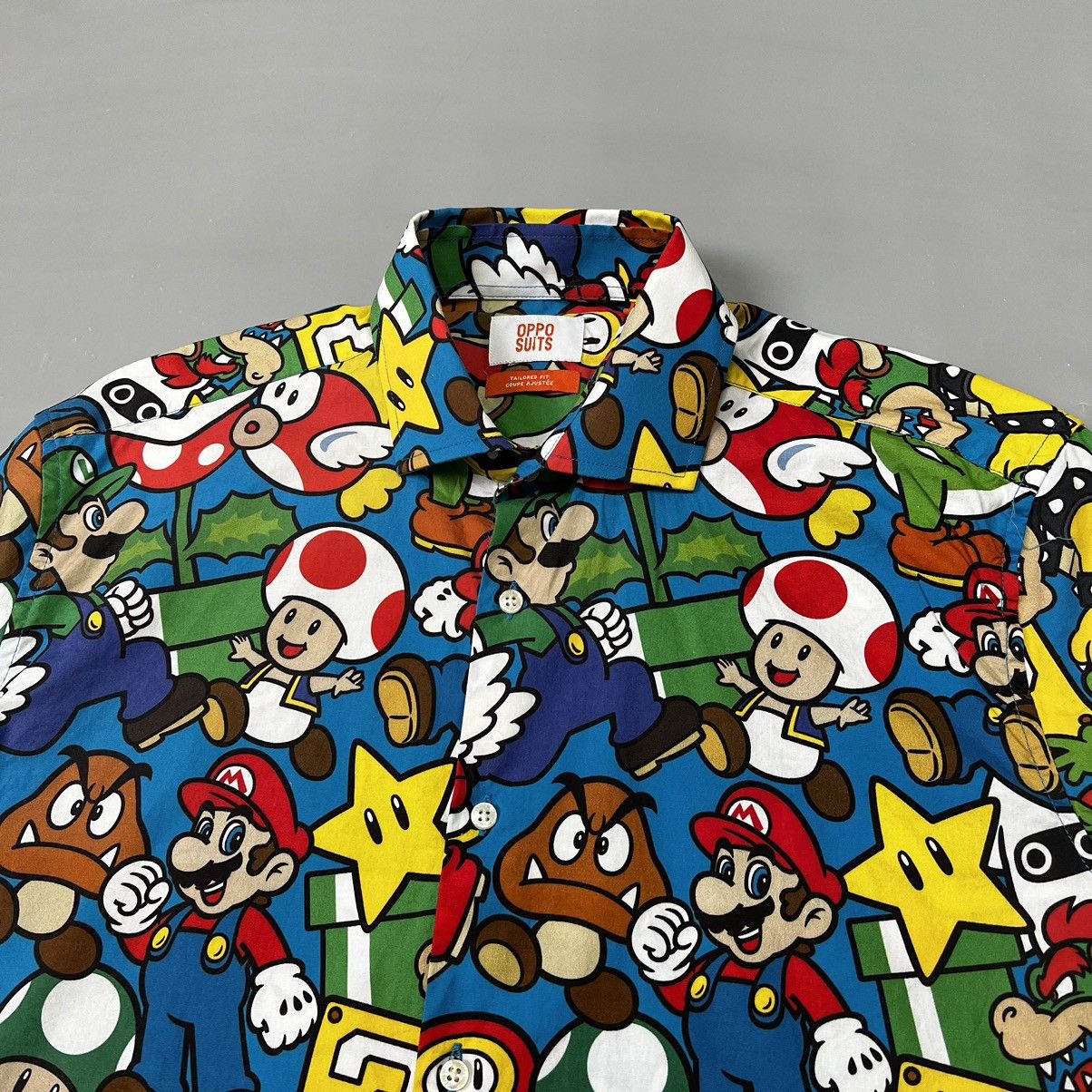 Nintendo Super Mario shirt oppo suits Size US L / EU 52-54 / 3 - 7 Thumbnail