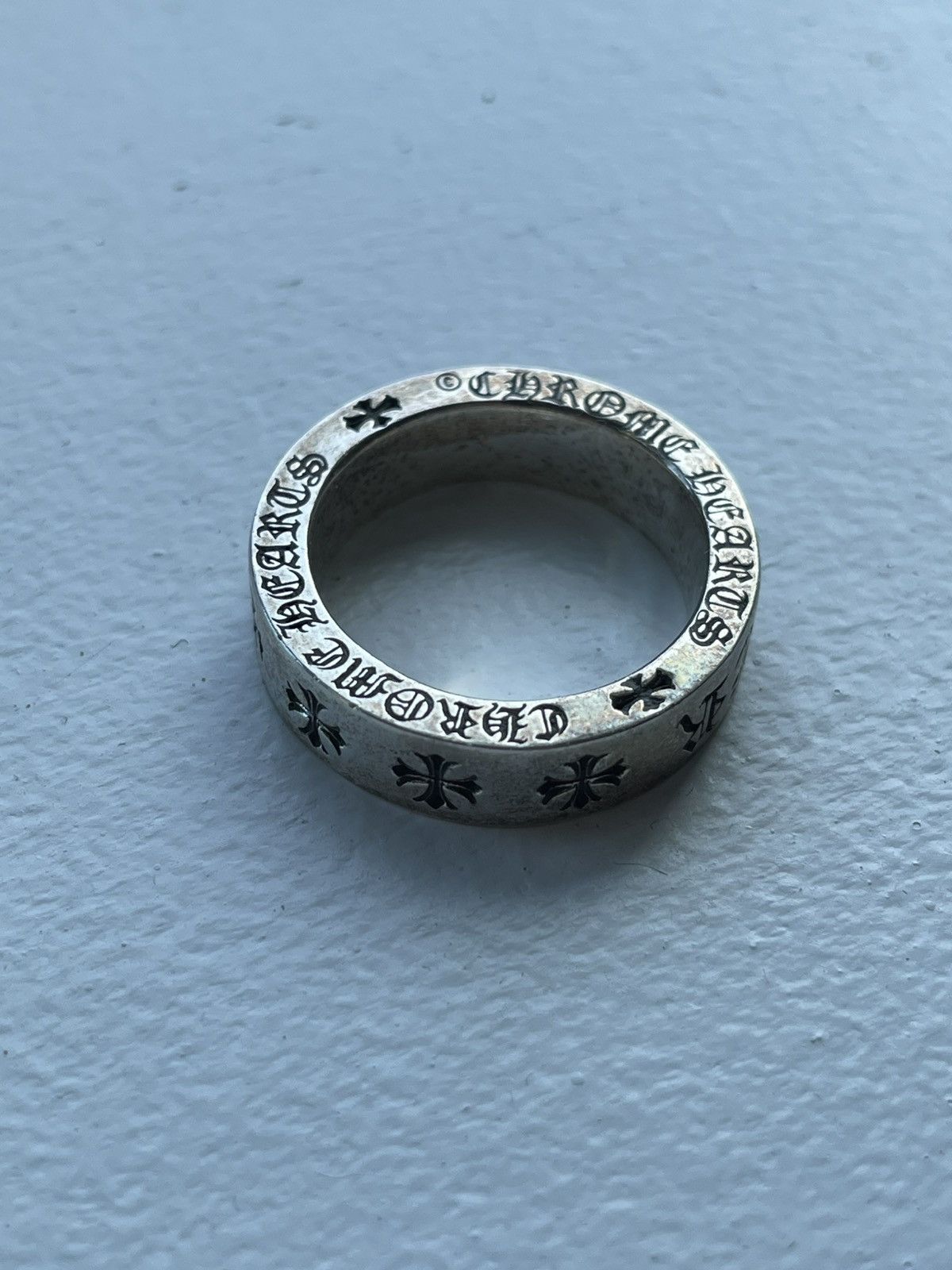 Chrome Hearts Chrome Heart Forever Ring Size 8 | Grailed
