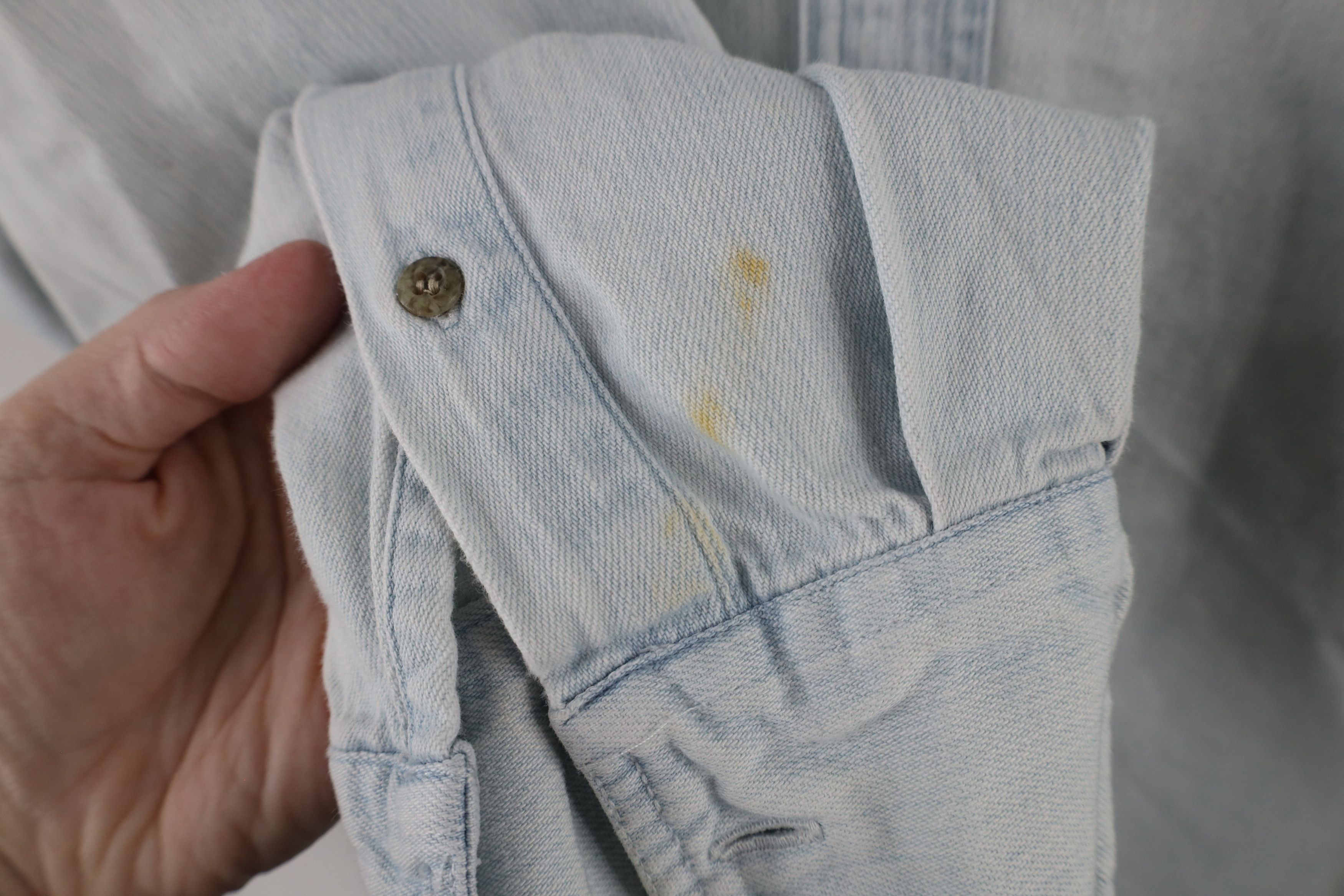 American Eagle Outfitters × Vintage Vintage 90s American Eagle Outfitters Denim Button Shirt Size US XL / EU 56 / 4 - 5 Thumbnail