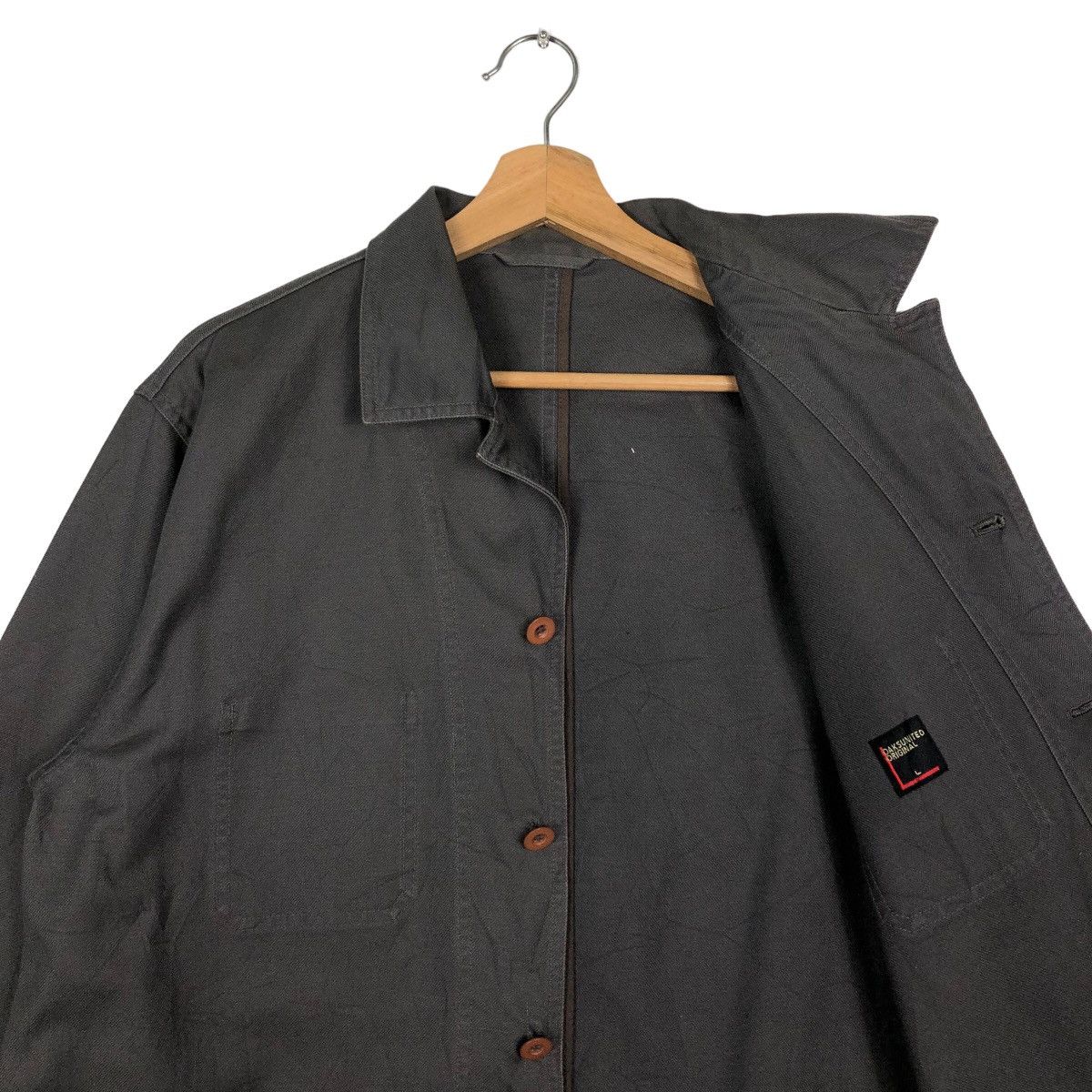Issey Miyake 🔥Vintage Chore Work Jacket Oaksunited Original Issey Miyake Size US L / EU 52-54 / 3 - 9 Thumbnail