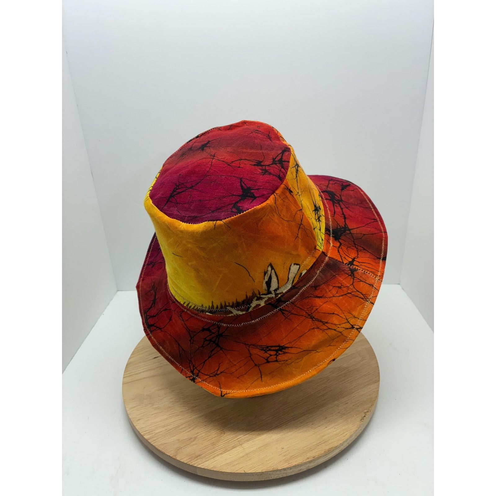 Other Waxed Cotton Bucket Hat Large | Water Resistant Patchwork Size ONE SIZE - 5 Thumbnail
