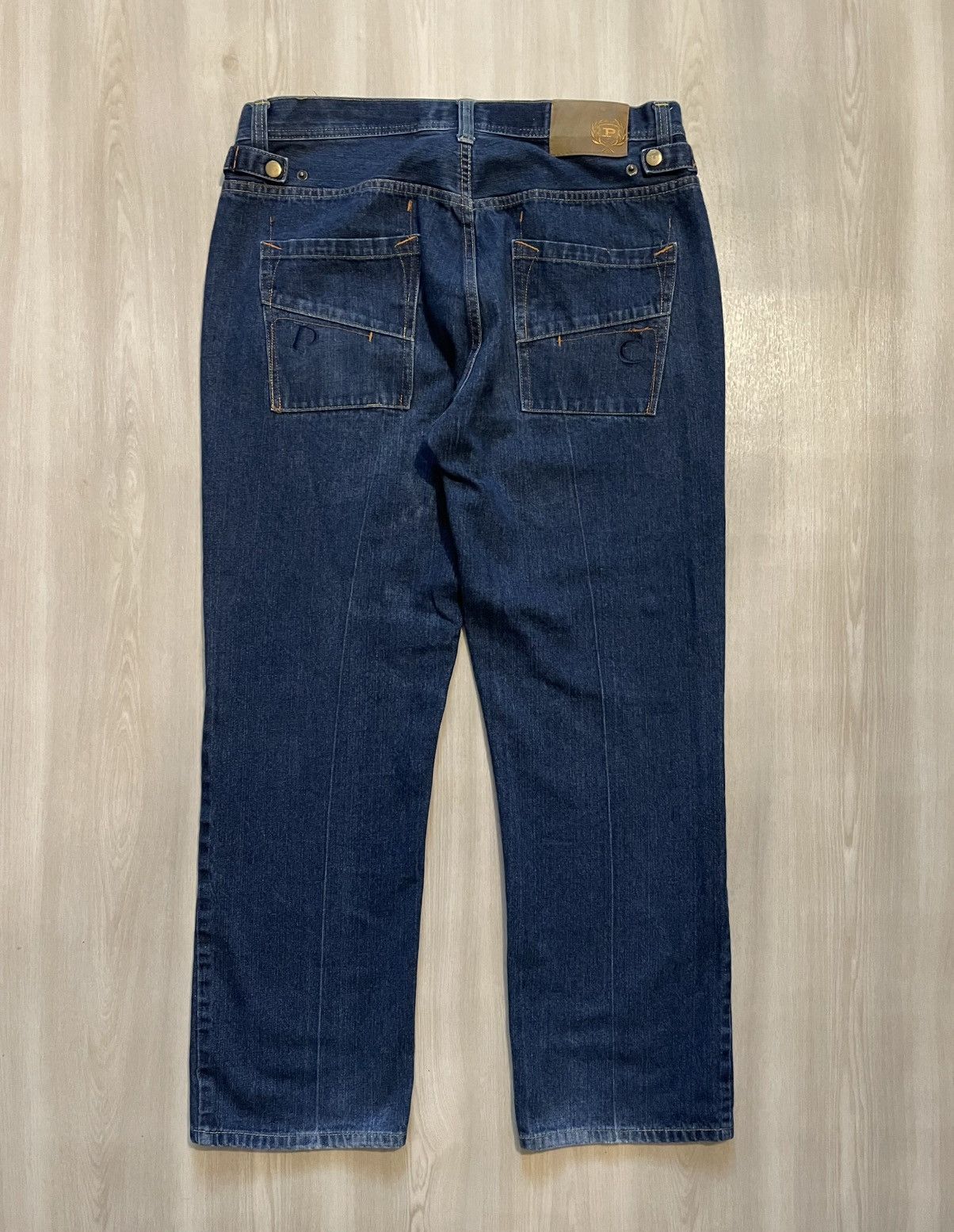 Phat Farm Vintage Phat Farm Embroidered Pocket Buckle Back Snap sz 40 Size US 40 / EU 56 - 2 Thumbnail