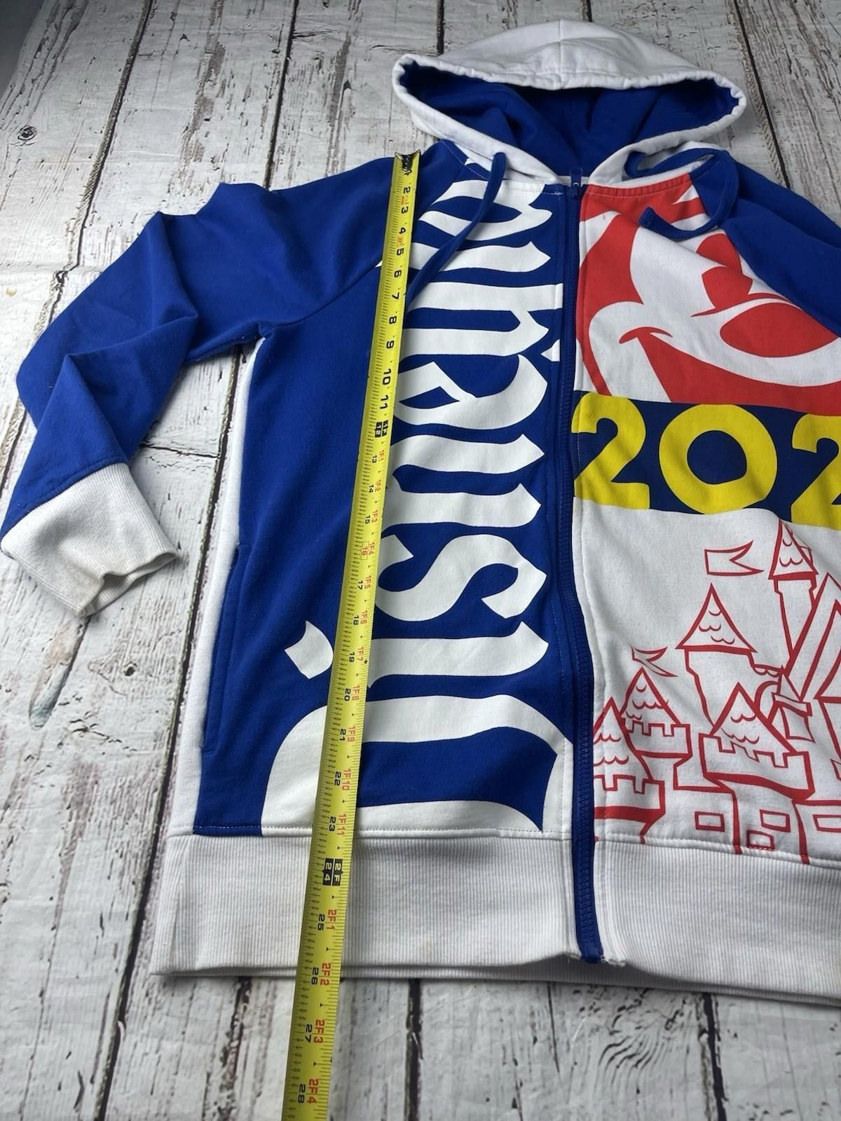 Other Walt Disney World Park 2021 Full Zip Hoodie Sweatshirt Large Size ONE SIZE - 6 Thumbnail