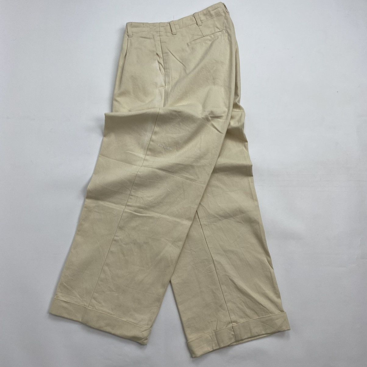 Yohji Yamamoto perushu superwide baggy pants Size US 32 / EU 48 - 2 Thumbnail