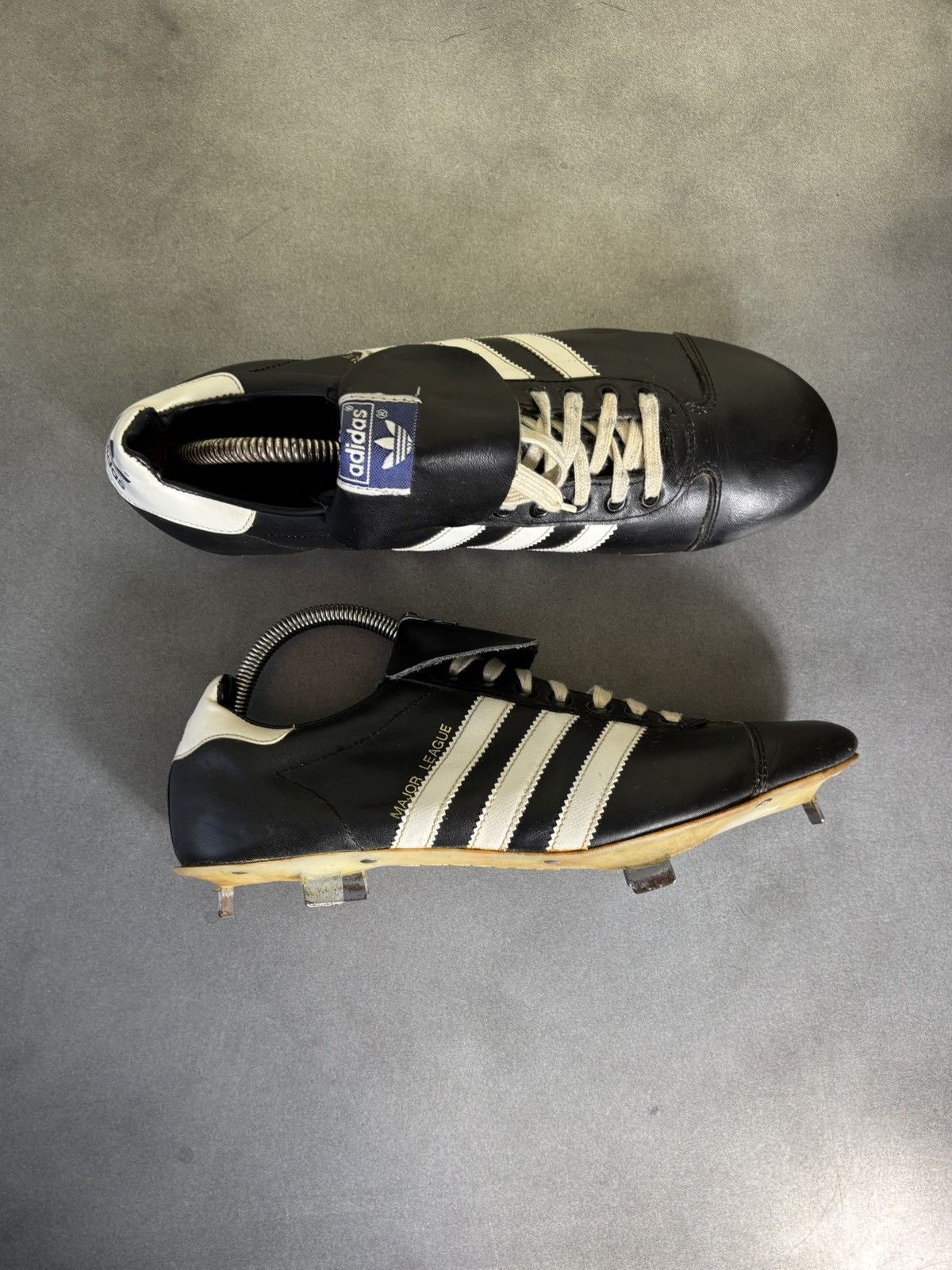 Adidas × Vintage 1970s Adidas Major League Cleats 80s Vintage Adidas Sport 9 Size US 9 / EU 42 - 23 Thumbnail