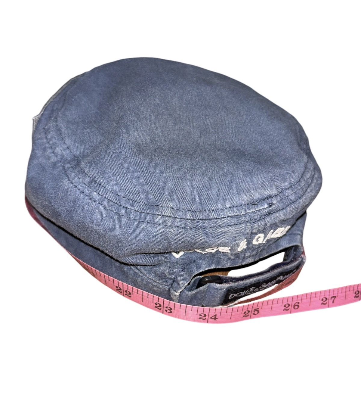 Dolce & Gabbana Dolce & Gabbana Distressed Patrol Cap Size ONE SIZE - 9 Thumbnail