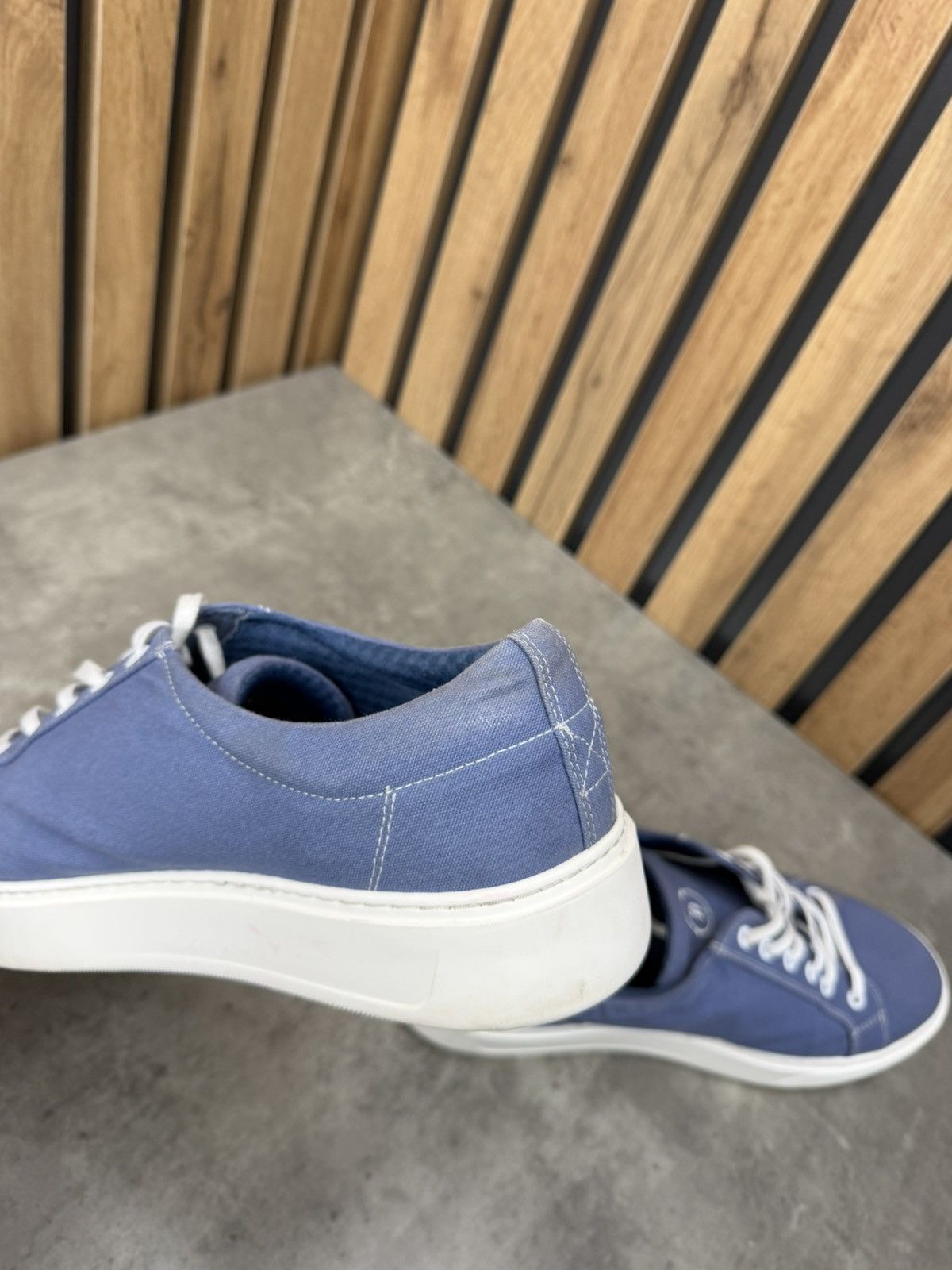 Boggi Boggi Milano Blue Sneaker’s Men’s Size 44 Size US 10.5 / EU 43-44 - 13 Thumbnail