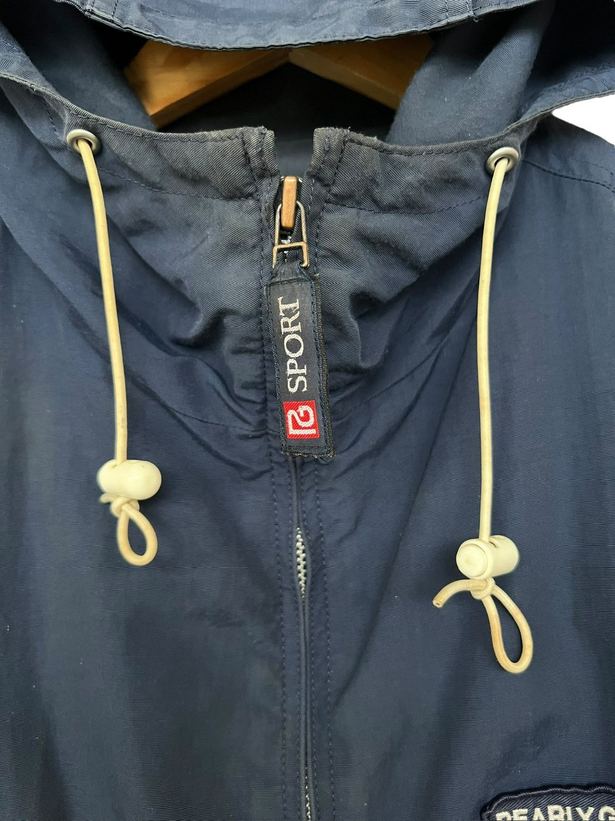 Japanese Brand Vintage Pearly Gates Sport Usa Zipper Light Jacket Hoodie Size US L / EU 52-54 / 3 - 3 Thumbnail