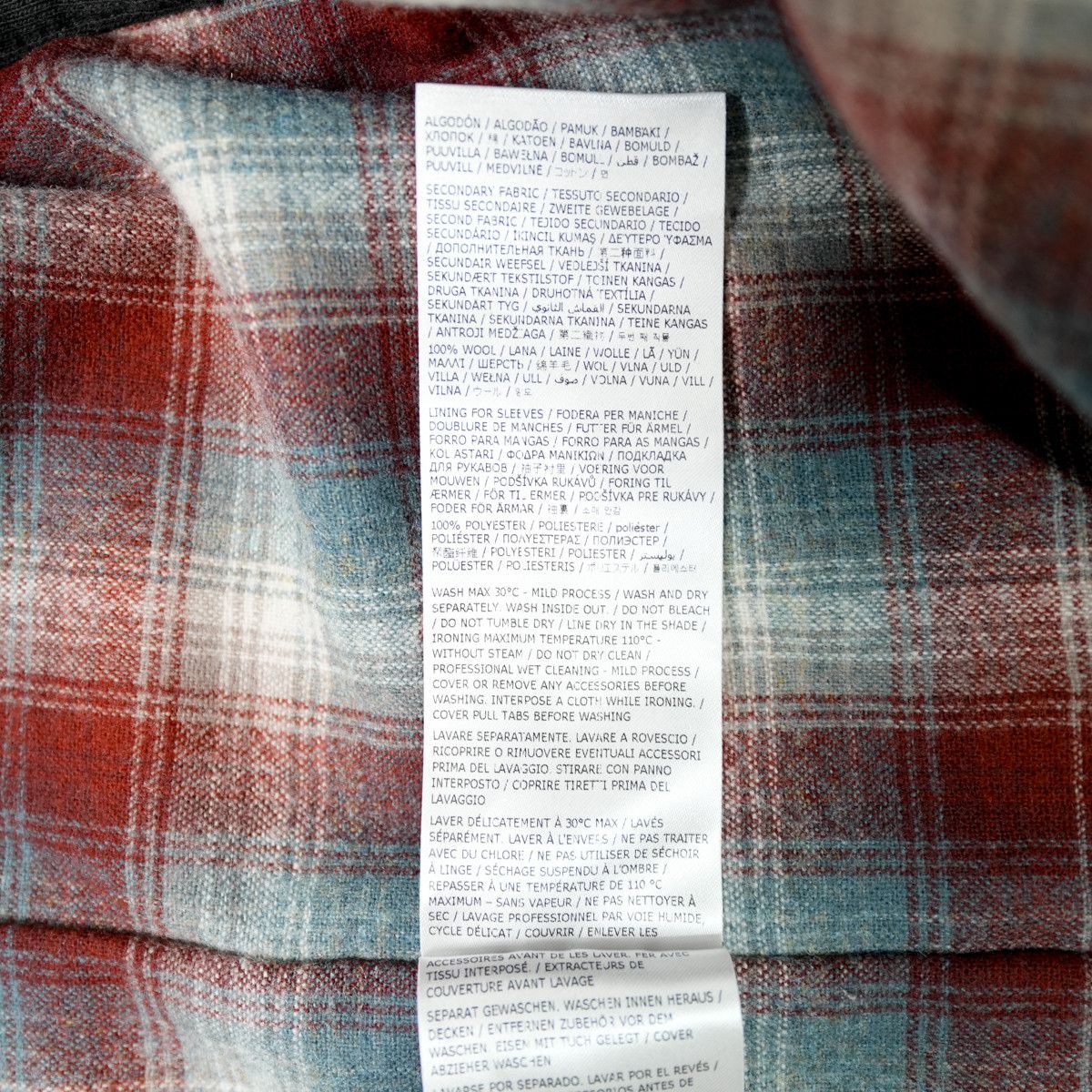 Maison Margiela MAISON MARGIELA×PENDLETON 2023AW FULL ZIP HOODIE Size US XS / EU 42 / 0 - 7 Thumbnail