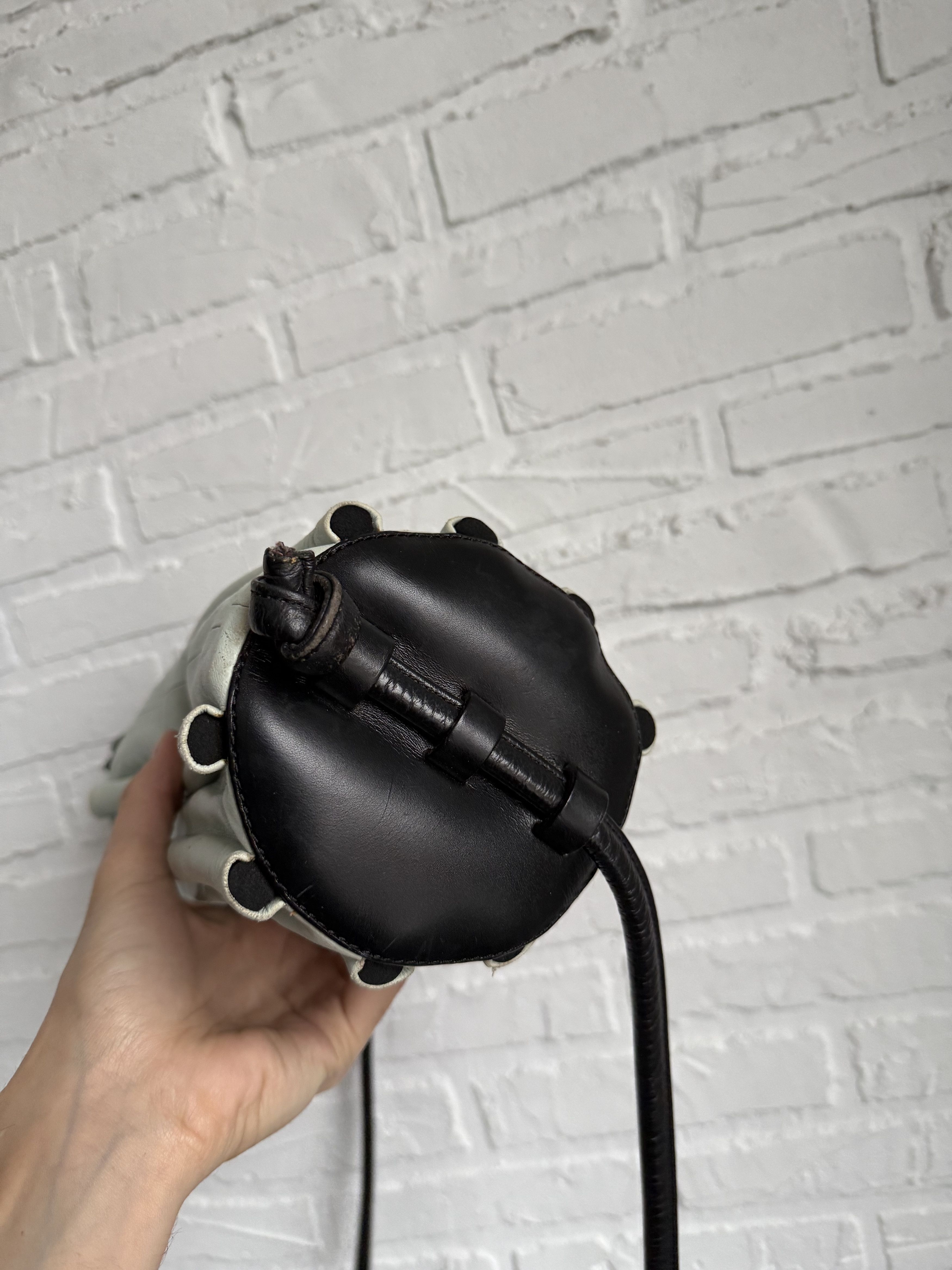 Other RARE Avantgarde Borgonese cylinder tube leather bag Size ONE SIZE - 7 Thumbnail