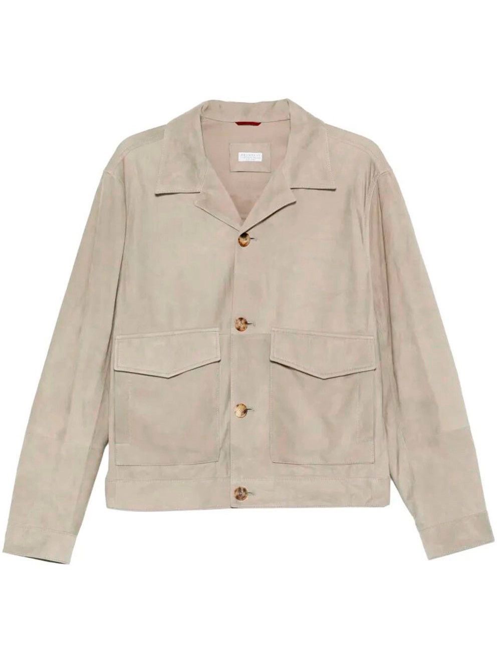 Brunello Cucinelli Leather Jacket Size US S / EU 44-46 / 1 - 1 Thumbnail