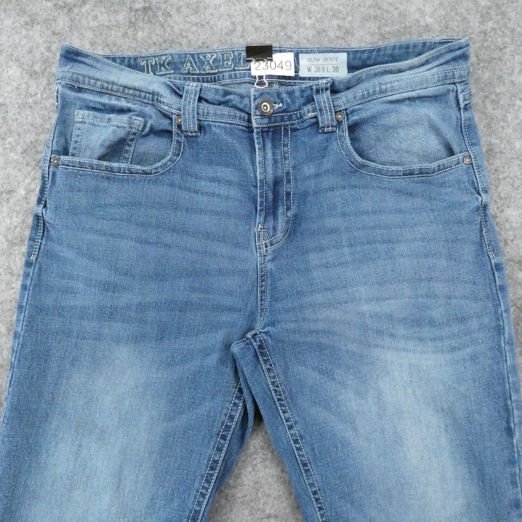 Vintage **Axel Mens 38 Medium Bootcut Blue Jeans** User: Axel Mens 38 Medium Bootcut Blue Jeans Size US 38 / EU 54 - 2 Thumbnail