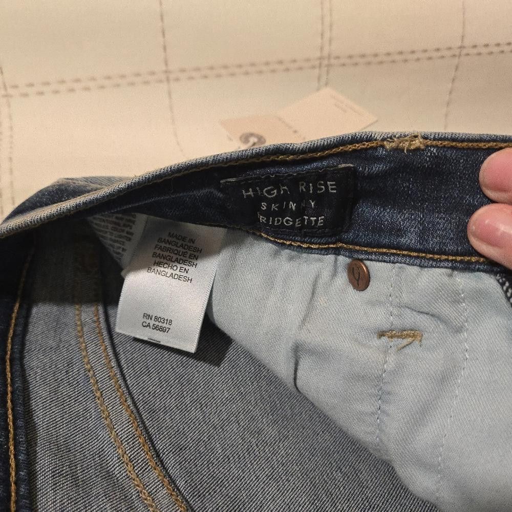 Lucky Brand Lucky Brand High Rise Skinny Ankle Jean Size 32" / US 10 / IT 46 - 6 Thumbnail