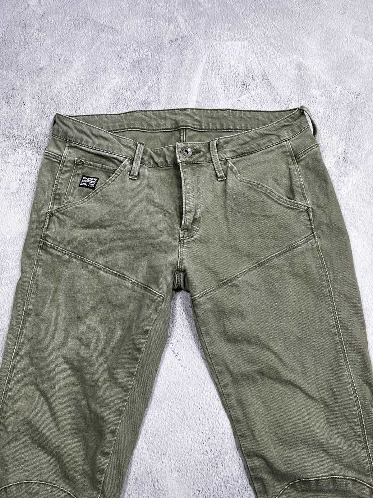 G-Star × Vintage Vintage G-star RAW Mid Skinny Coj denim streetwear size 28 Size 28" / US 6 / IT 42 - 3 Thumbnail