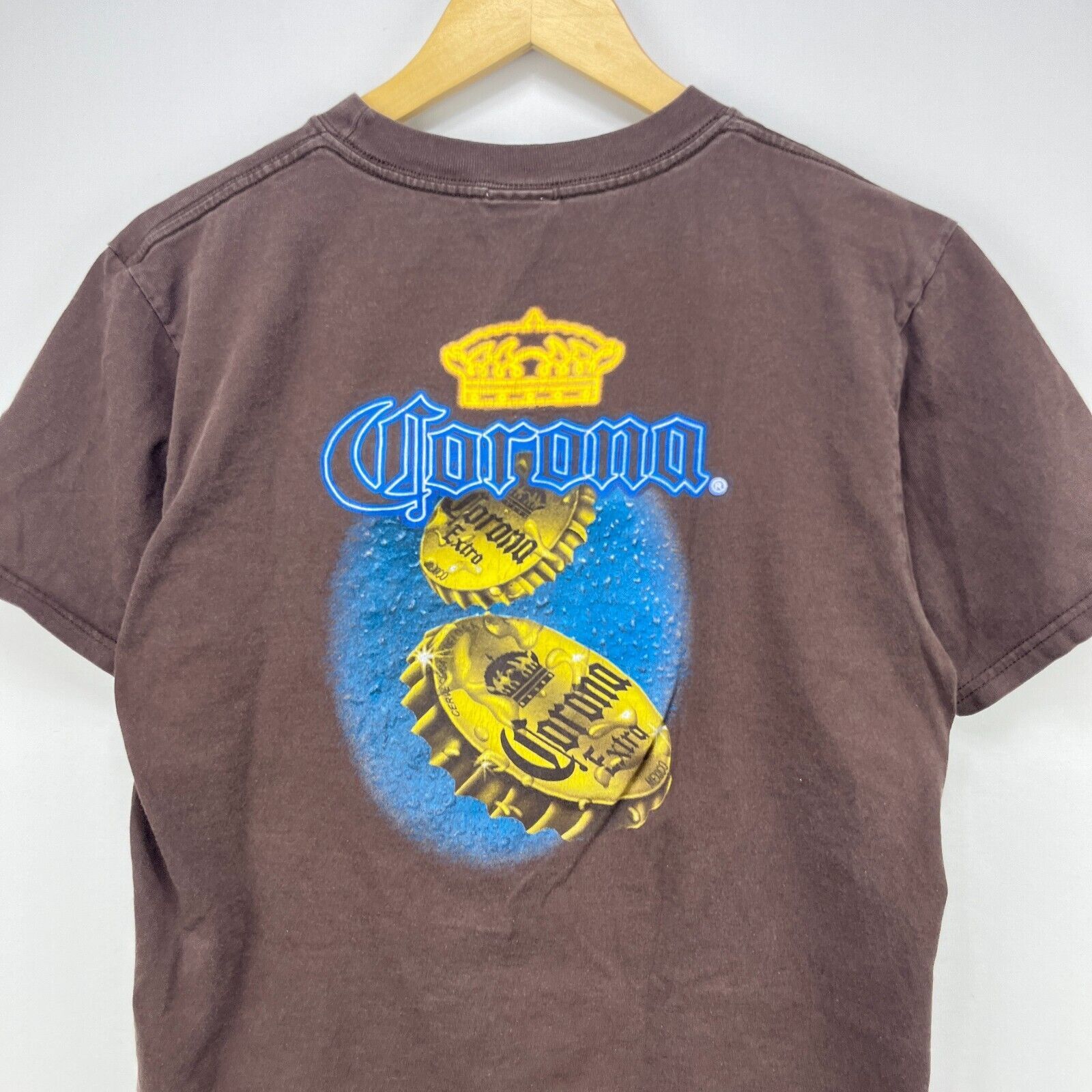 Vintage Vintage Y2K Corona beer T-shirt Medium Send Full Szn Size US M / EU 48-50 / 2 - 2 Thumbnail