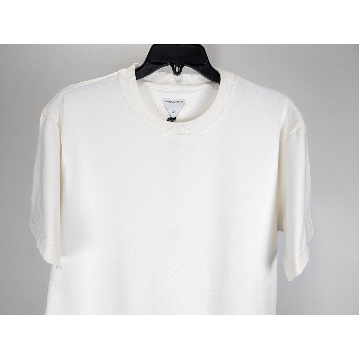 Bottega Veneta o1rshd1 T-Shirt Sunrise Light Cotton in Off-White Size US S / EU 44-46 / 1 - 4 Thumbnail