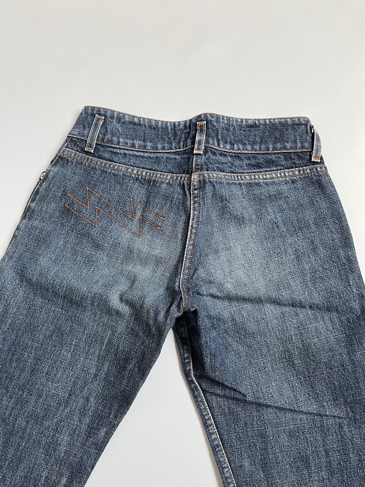 Walter Van Beirendonck Walter Van Beirendonck Wild & Lethal Dark Blue Denim Jeans Size 26" / US 2 / IT 38 - 10 Thumbnail