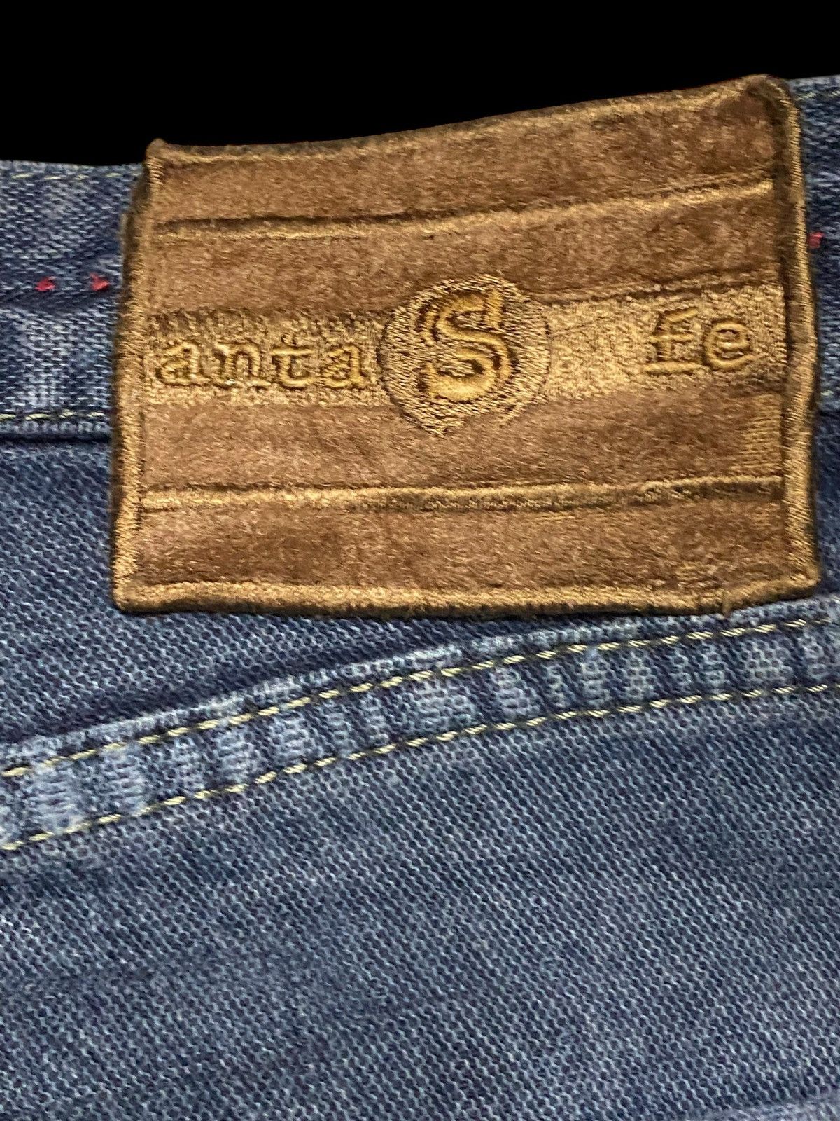 Japanese Brand Vintage Japanese Brands Santafe Dragon Distressed Jeans Size US 32 / EU 48 - 18 Thumbnail