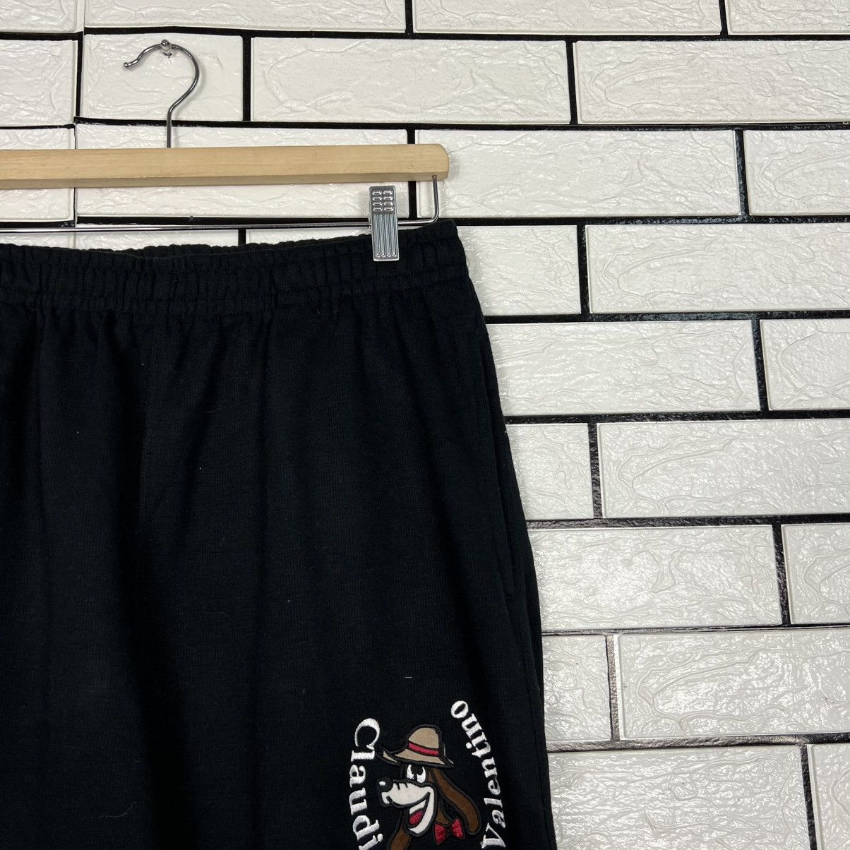 Other CLAUDIO VALENTINO Embroidered Logo Sweatpant #4164-C191 Size US 30 / EU 46 - 5 Thumbnail