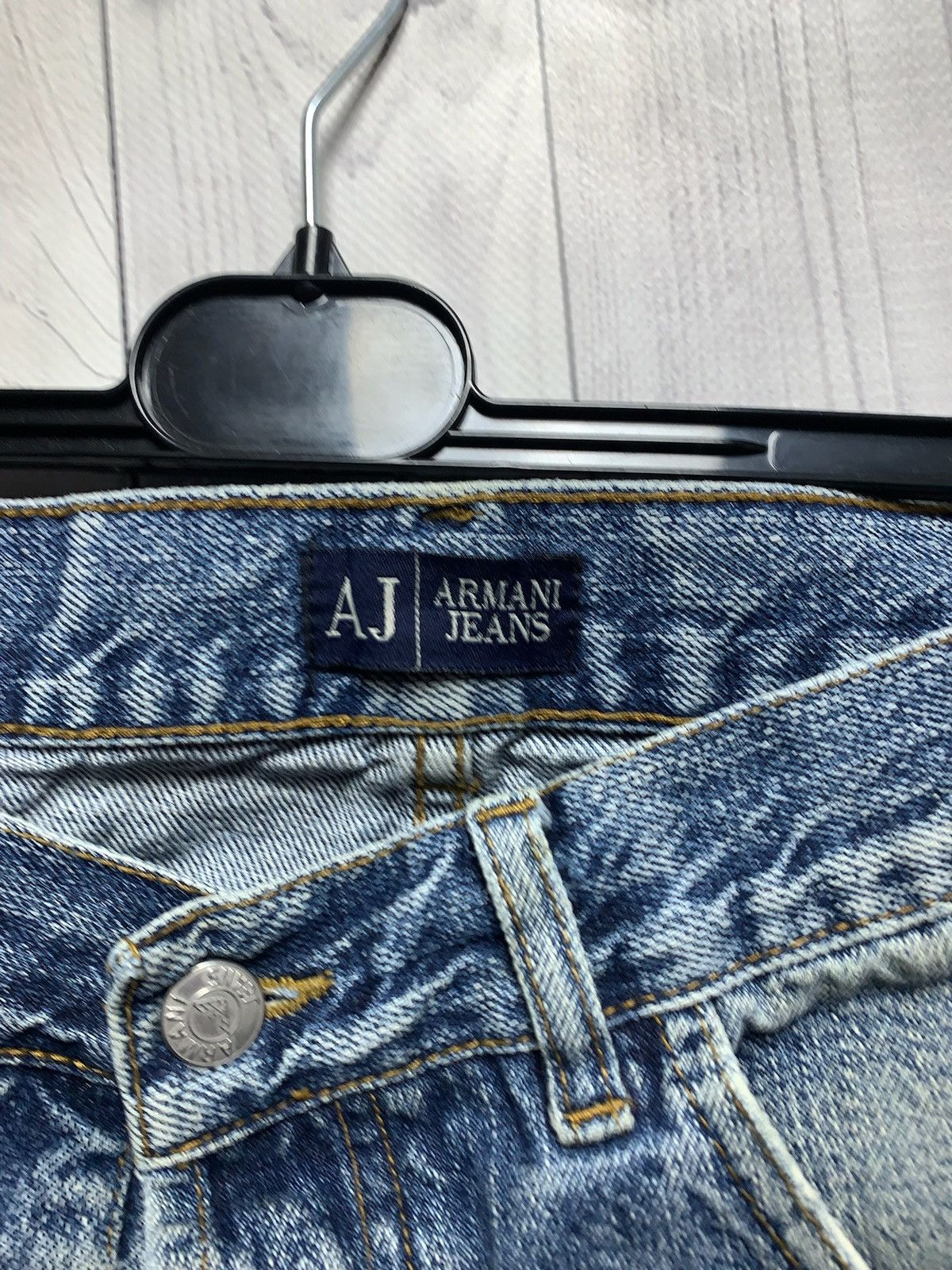 Armani × Giorgio Armani × Vintage Vintage Giorgio Armani jeans denim size 32 distressed Size US 32 / EU 48 - 7 Thumbnail