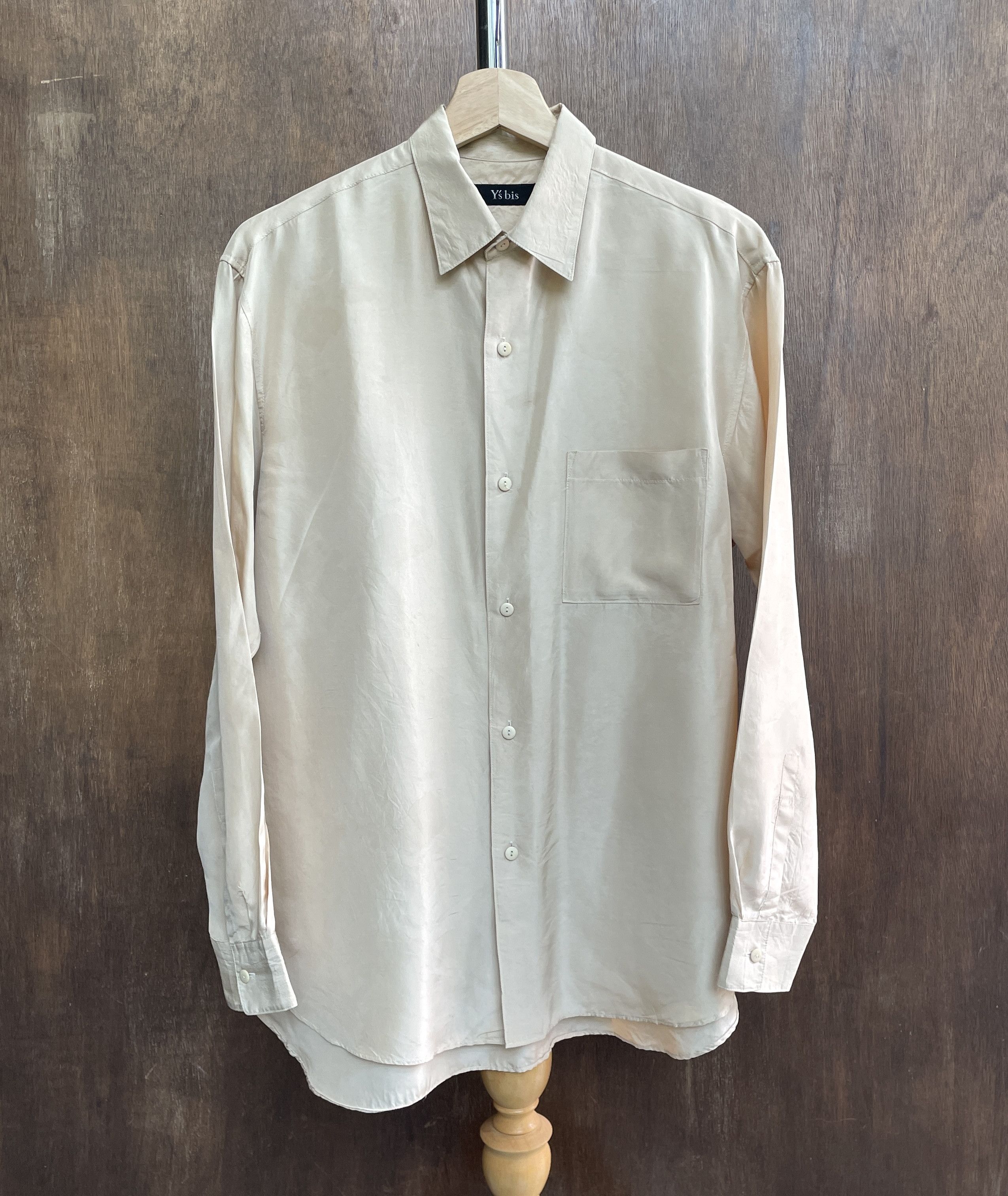 Y's Y's bis Yohji Yamamoto Classic Silk Shirt Size US M / EU 48-50 / 2 - 1 Thumbnail