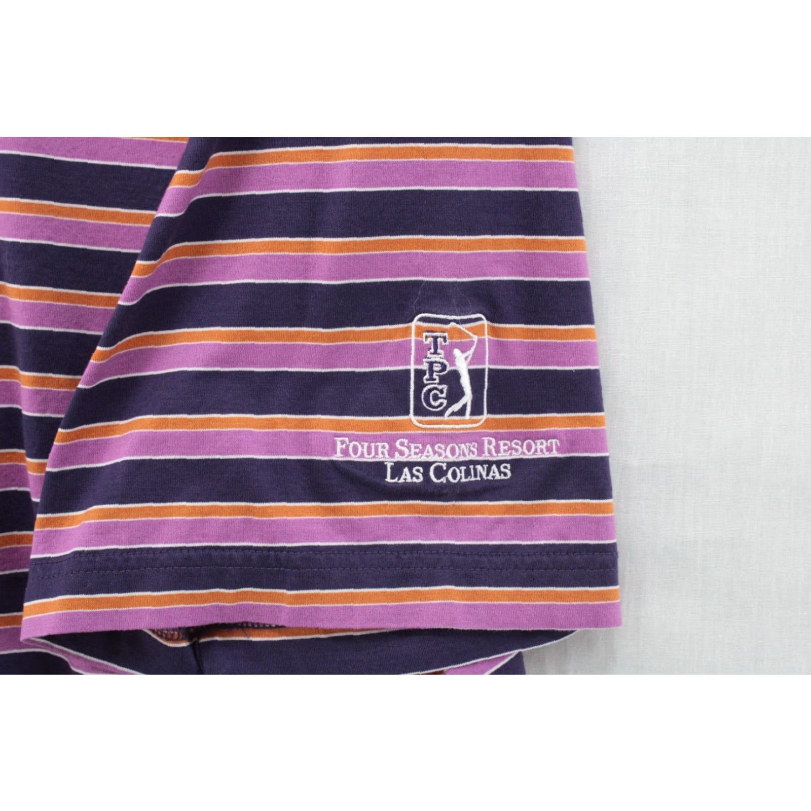 Peter Millar VINTAGE Peter Millar Polo Shirt Men's 2XL Purple Stripe Polo Shirt Men Purple Stripe 100% Cotton Preppy Golf Size US XXL / EU 58 / 5 - 3 Thumbnail
