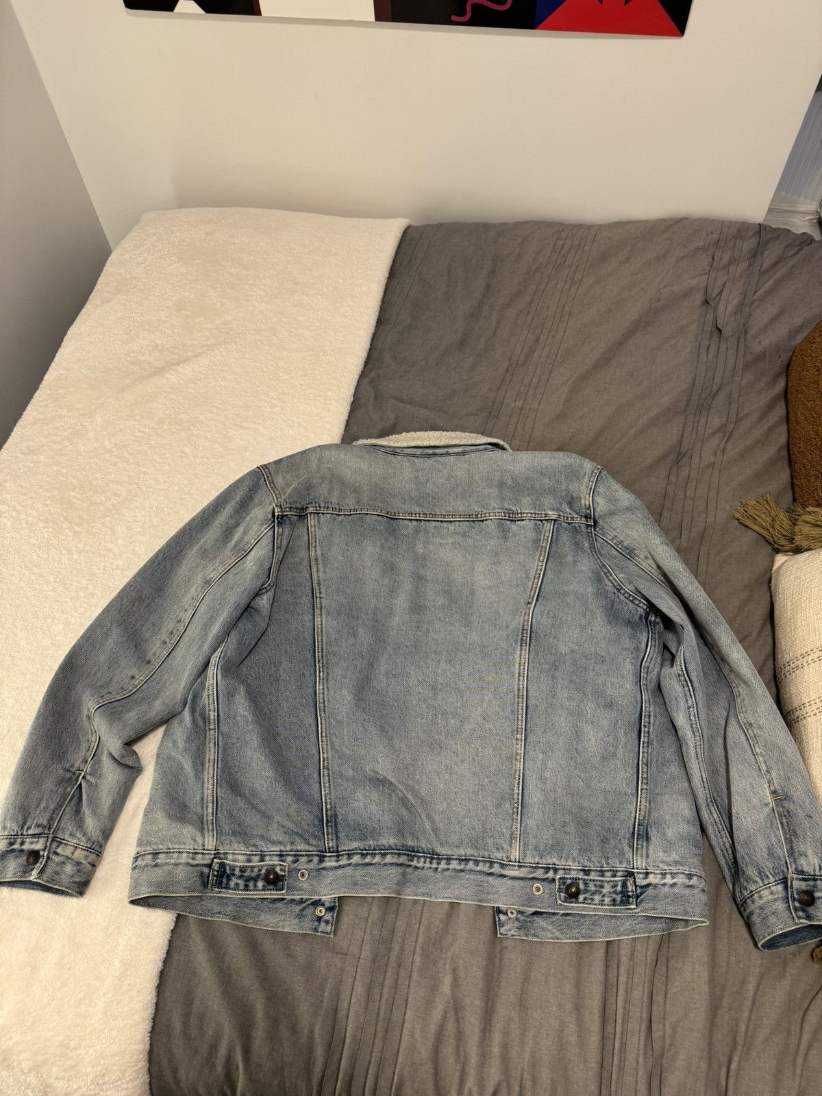 Levi's Levi’s Type III Sherpa Trucker Jacket Size US XL / EU 56 / 4 - 2 Thumbnail