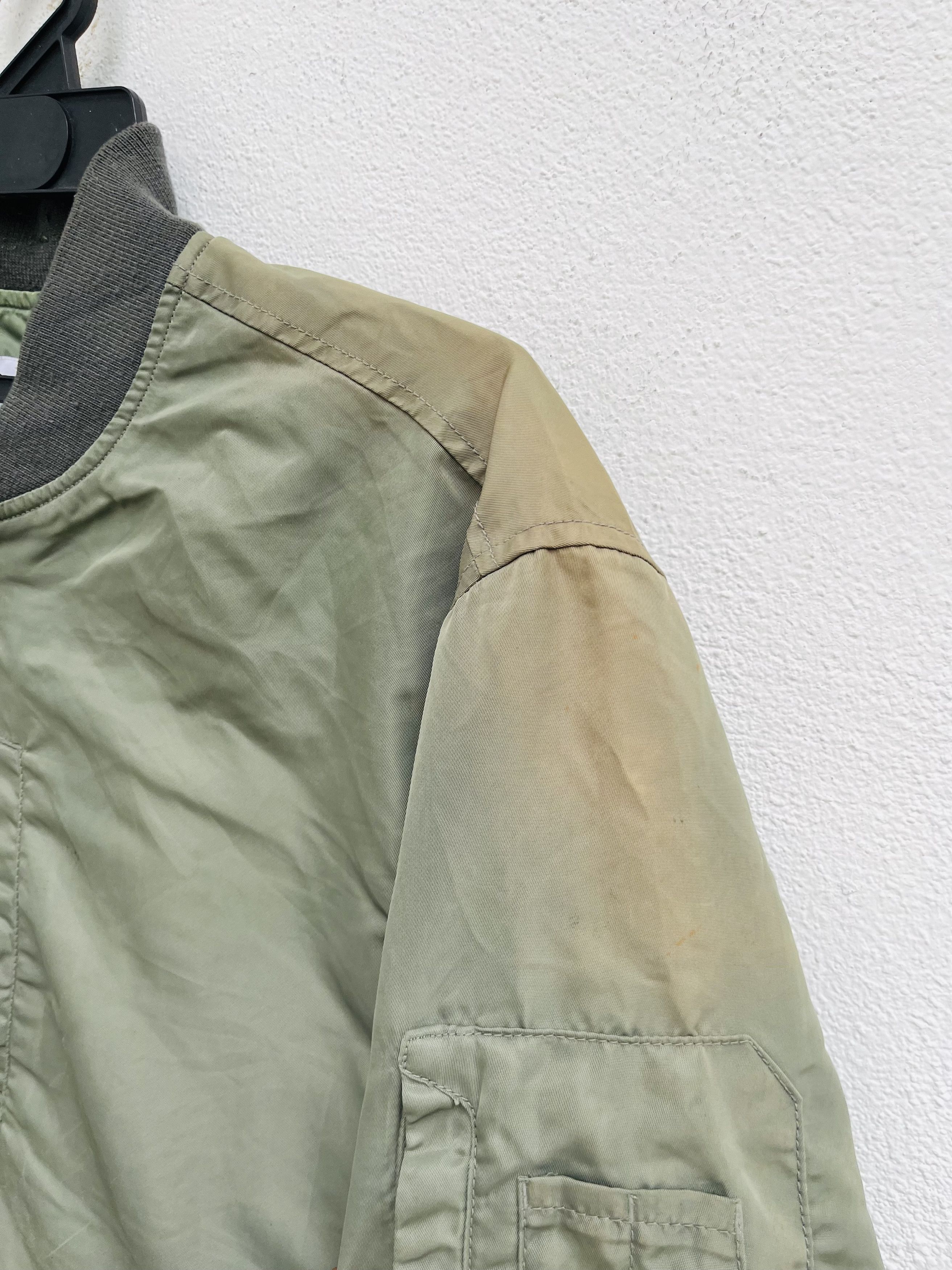 Japanese Brand Vintage Live For The Future Flight Jacket Style Size US M / EU 48-50 / 2 - 15 Thumbnail