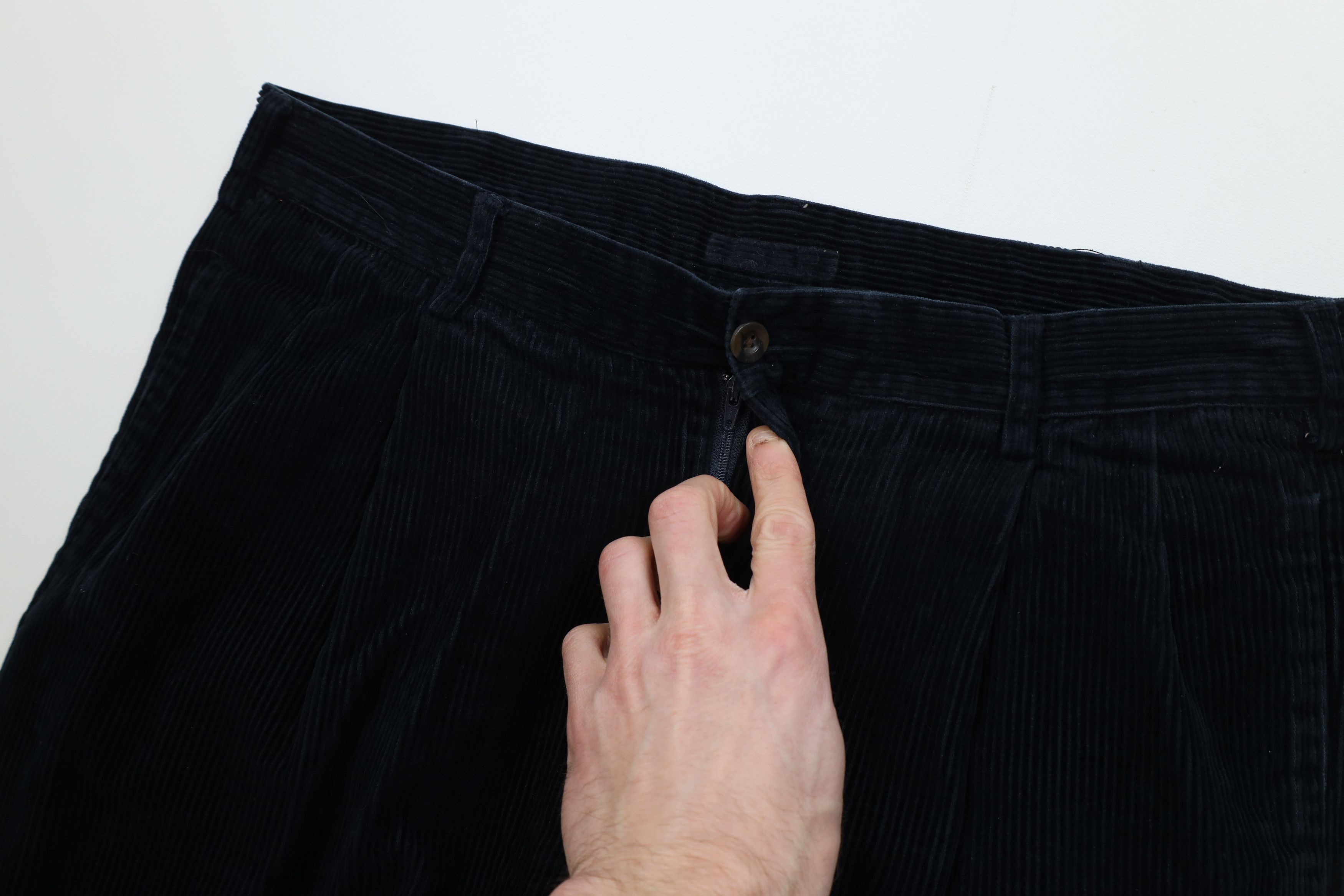 Vintage Vintage 90s Streetwear Wide Leg Corduroy Chino Pants Size US 34 / EU 50 - 7 Thumbnail