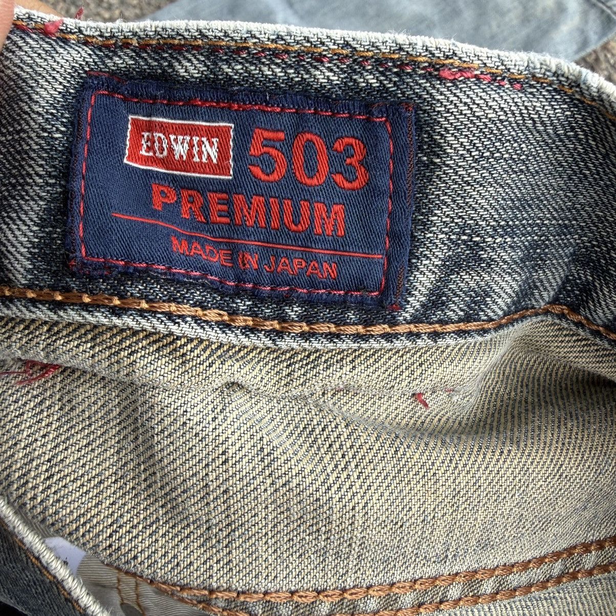 Edwin Vintage Edwin Faded Blue Denim Jean Pants Size US 31 - 14 Thumbnail