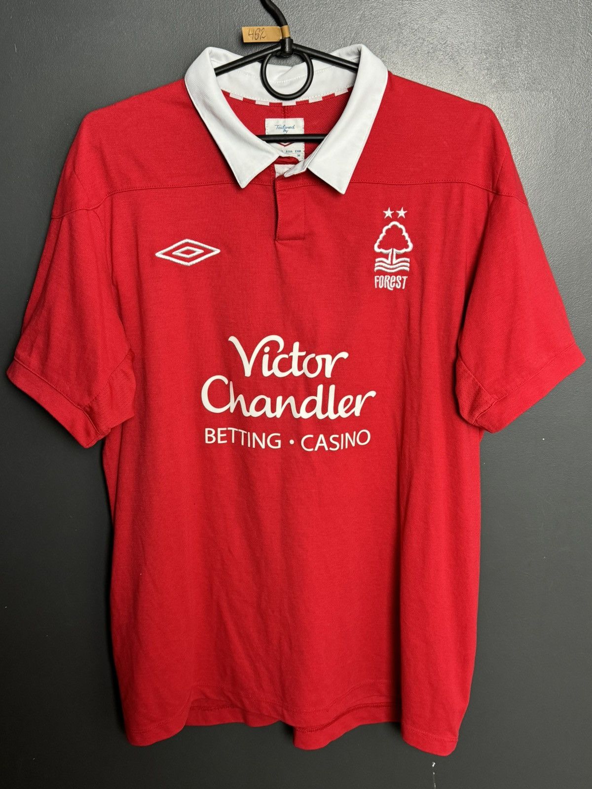 Umbro Nottingham Forest 11/12 Home Football Jersey Size US M / EU 48-50 / 2 - 1 Thumbnail