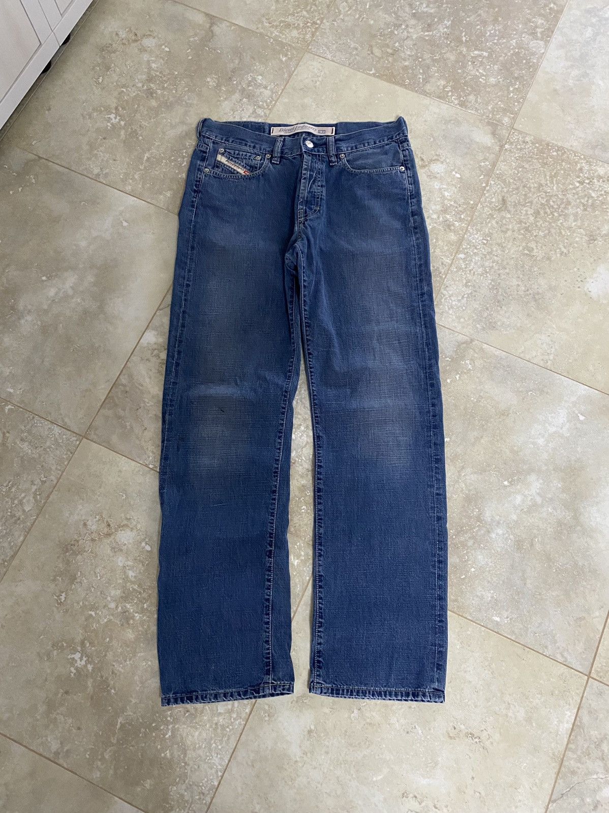 Diesel Diesel Vintage Relaxed Jeans Faded Japanese Y2KFlared Washed Size US 31 - 2 Thumbnail