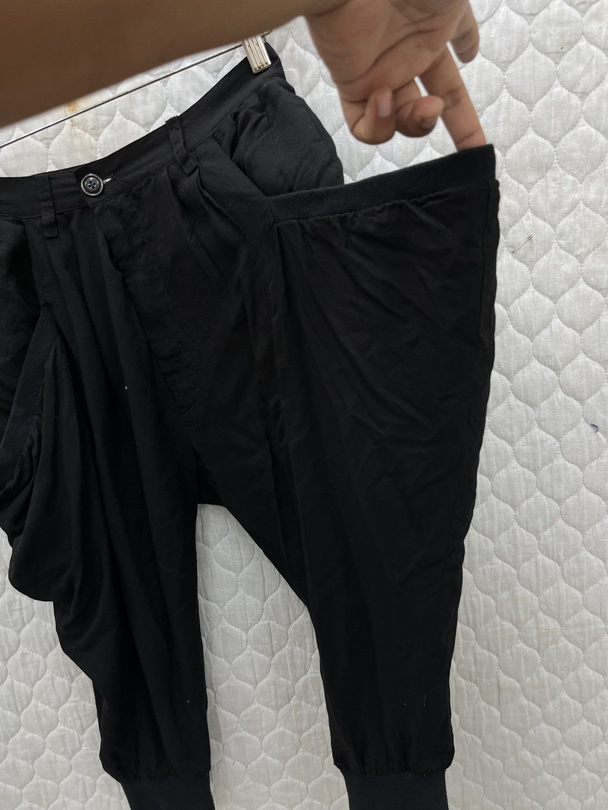 Issey Miyake 🔥🔥🔥ARCHIVE SUNAO KUWAHARA ISSEY MIYAKE CROTCH PANTS Size 27" / US 4 / IT 40 - 7 Thumbnail