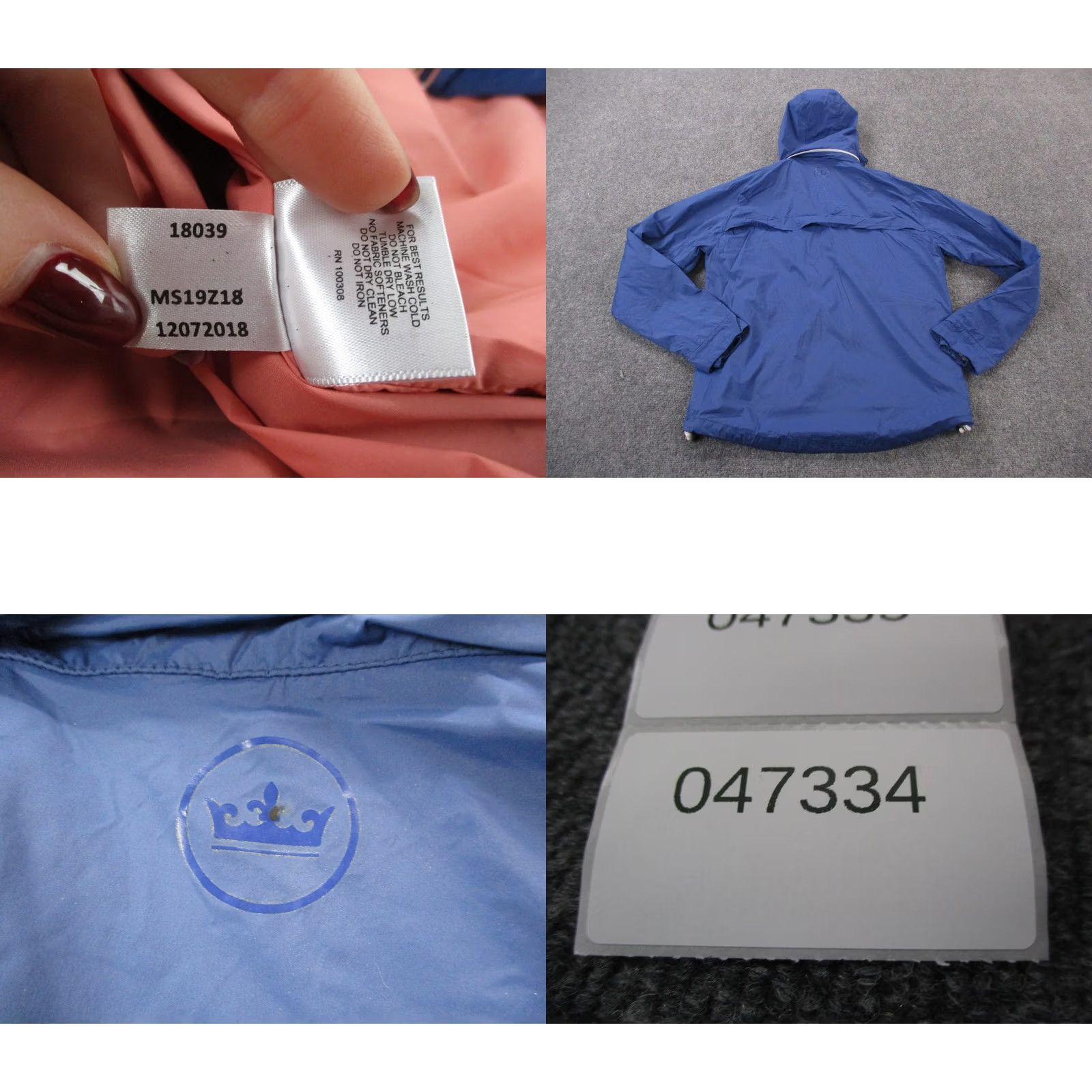 Peter Millar Peter Millar Jacket Mens M Blue Nylon Hyperlight Shield Performance Golf Windbreaker Full Zip Hooded Lightweight Packable Pockets Zipped Size US M / EU 48-50 / 2 - 8 Thumbnail
